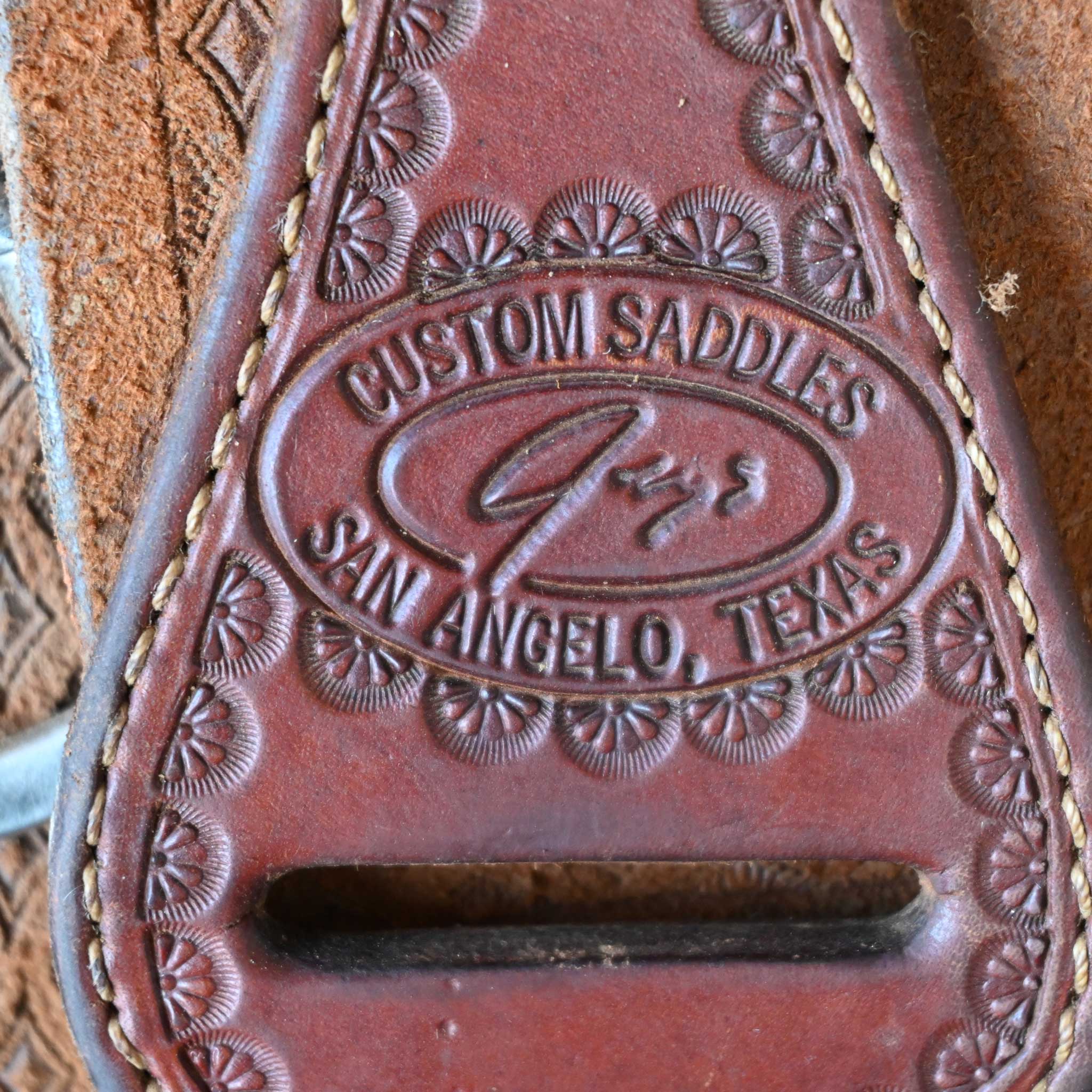 14" USED TODD JEYS BARREL SADDLE - Image 4