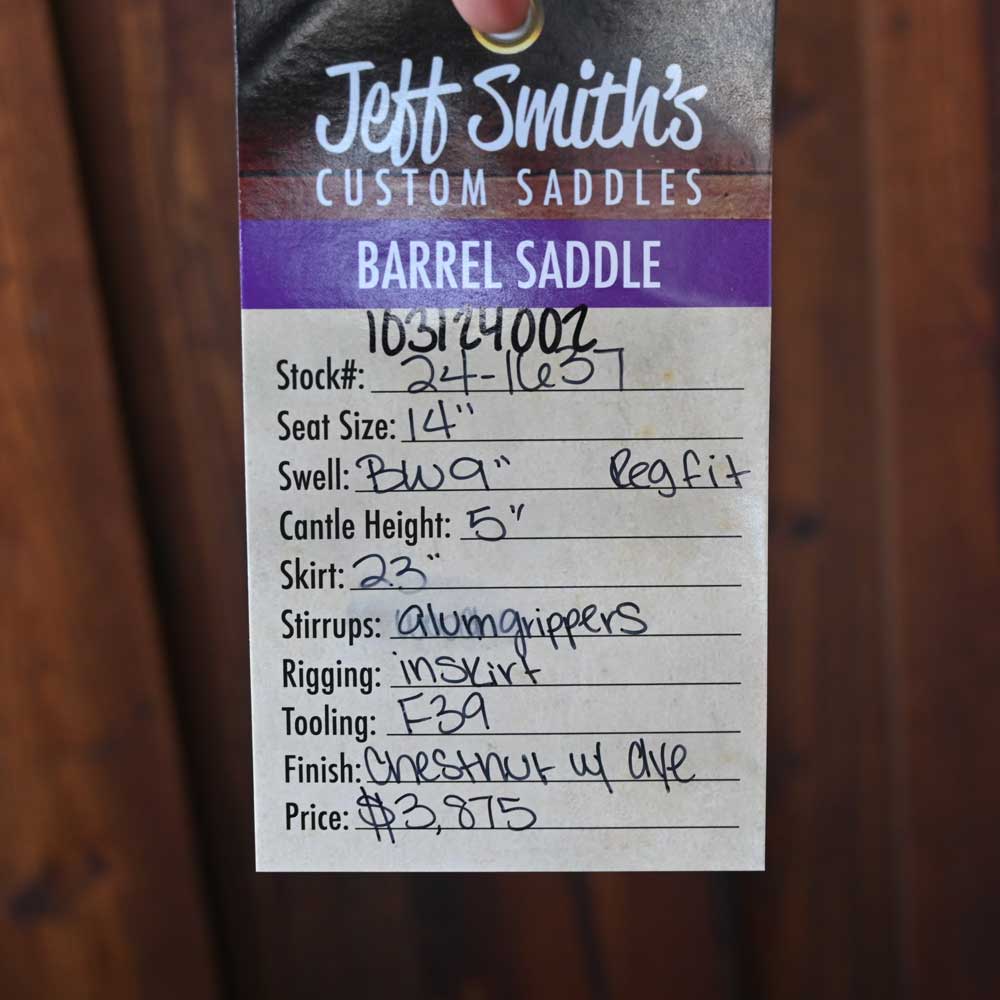 14" JEFF SMITH BARREL SADDLE - Image 3