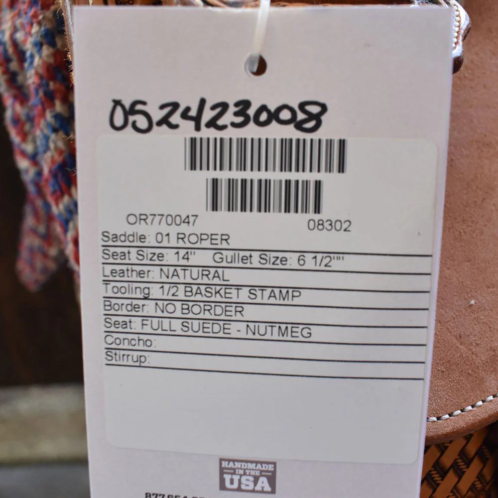 14" MARTIN ROPING SADDLE - Image 2