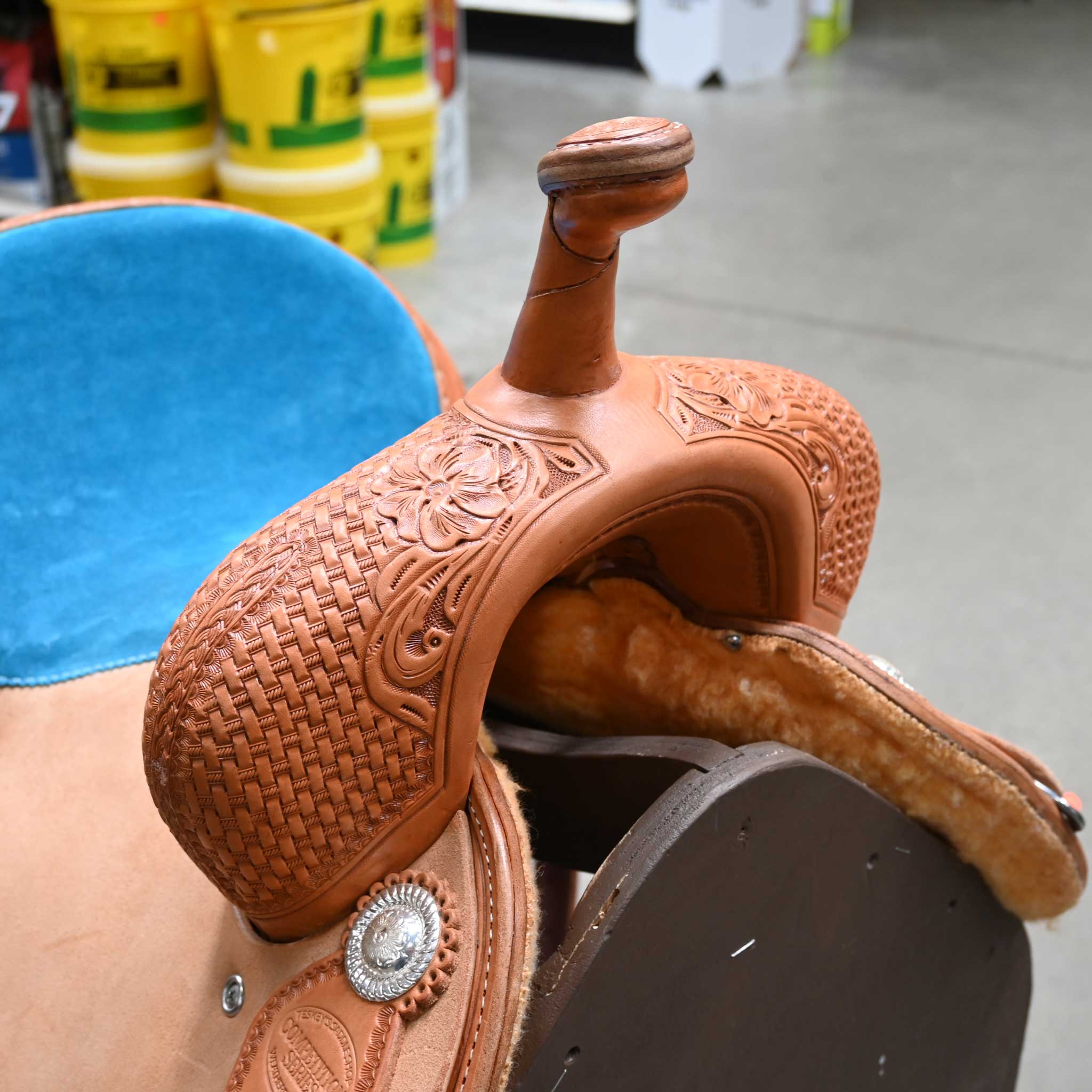 14" TESKEY'S COMPETITION BARREL SADDLE - Image 2