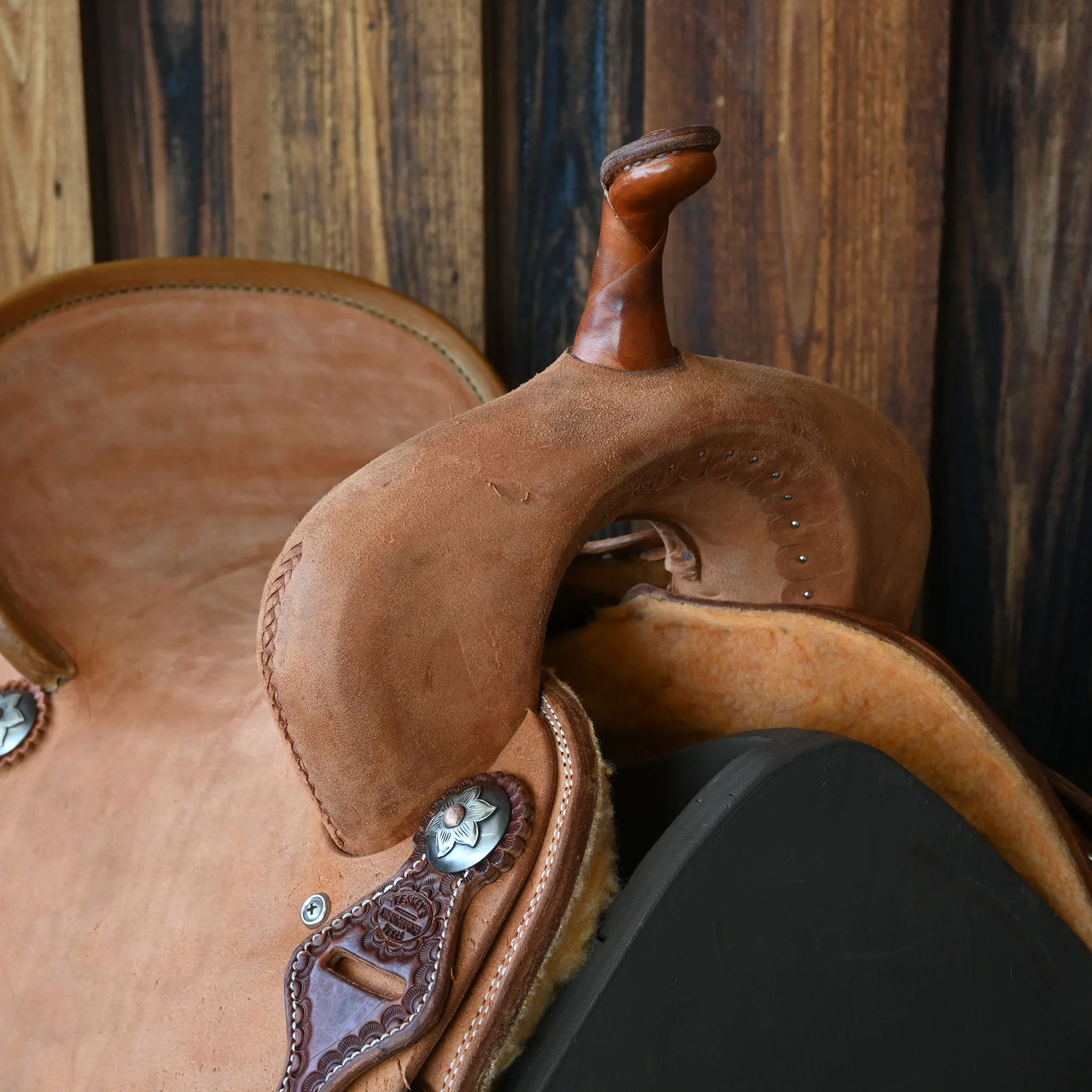 14" TESKEY'S BARREL SADDLE - Image 2