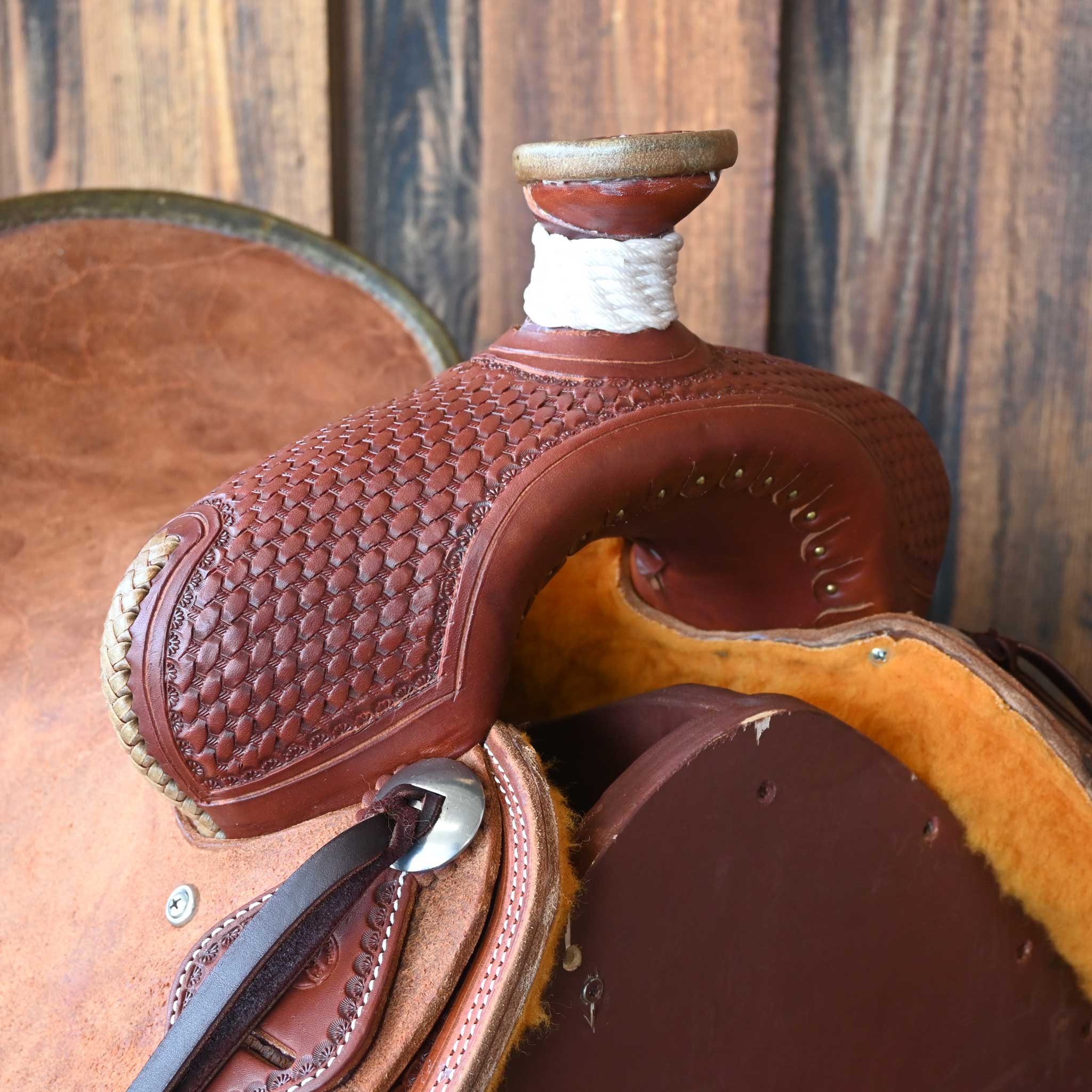 14" TESKEY'S RANCH ASSOCIATION SADDLE - Image 2