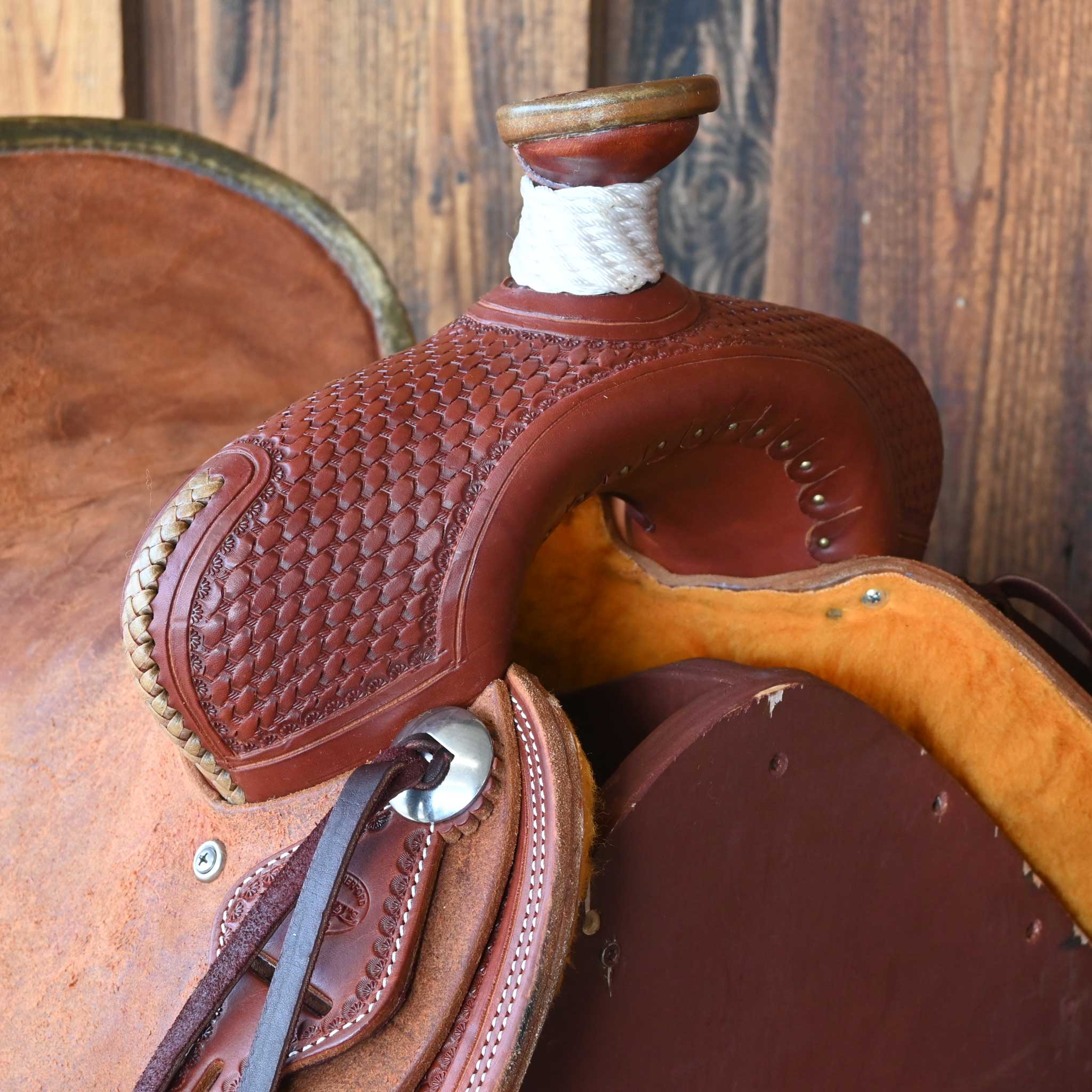 14" TESKEY'S RANCH ASSOCIATION SADDLE - Image 2