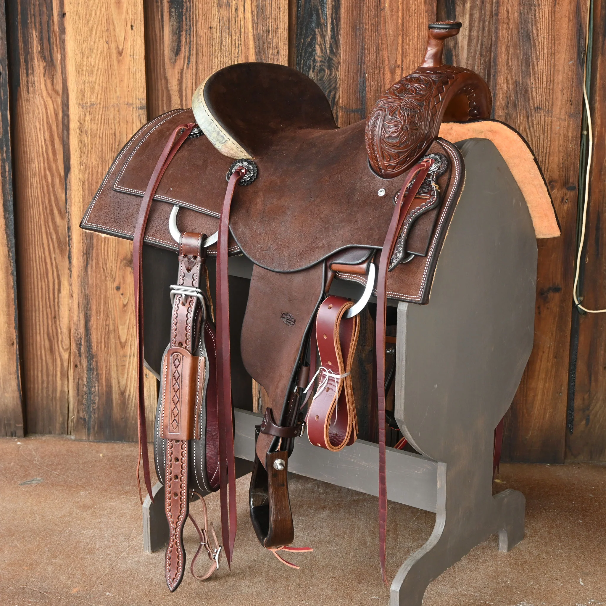 14" TESKEY'S RANCH CUTTER SADDLE