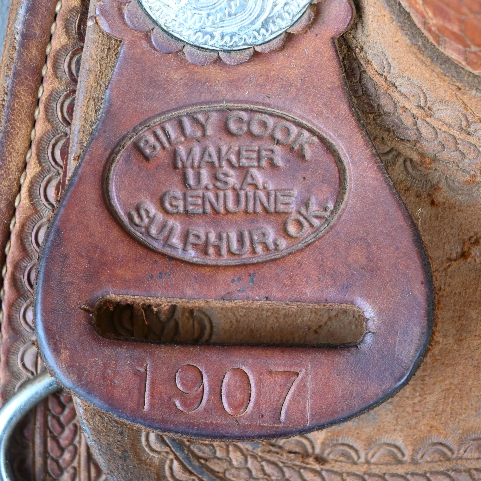 14" USED BILLY COOK BARREL SADDLE - Image 4