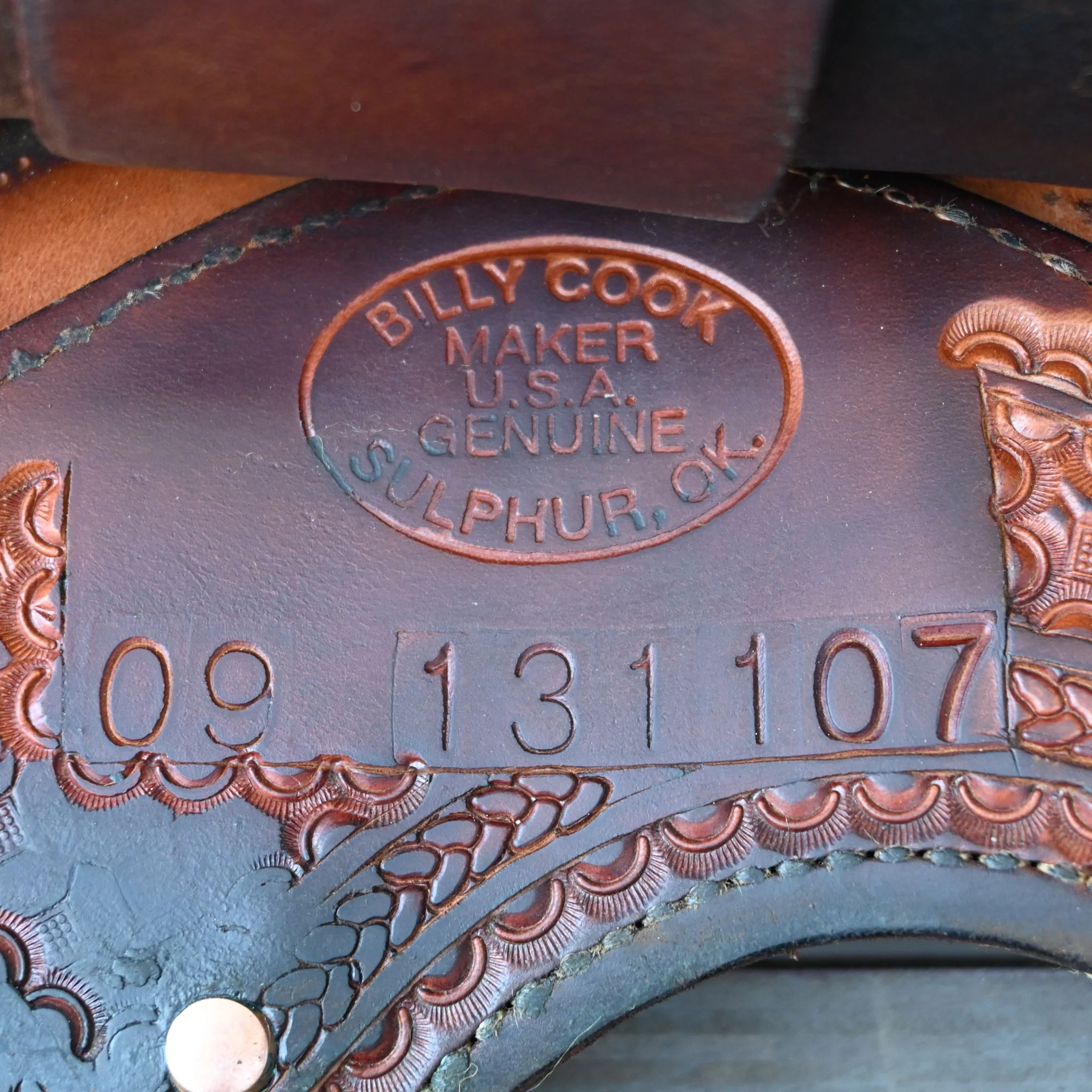 14" USED BILLY COOK BARREL SADDLE - Image 5