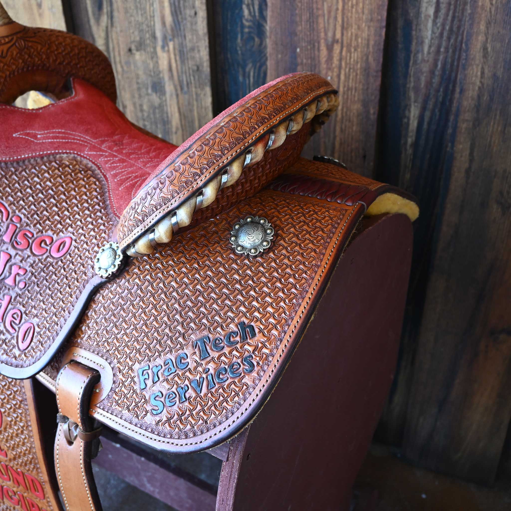 14" USED COWBOY CLASSIC BARREL SADDLE - Image 3