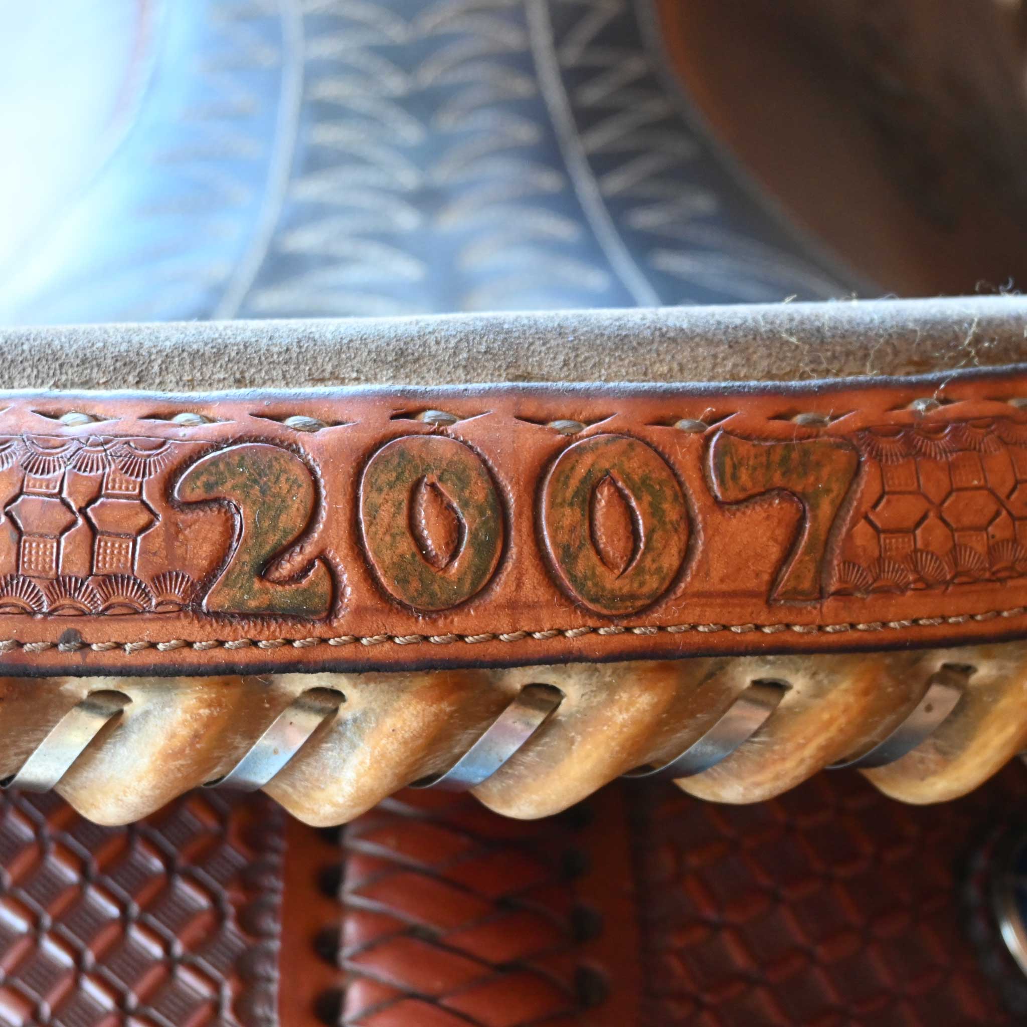 14" USED COWBOY CLASSIC BARREL SADDLE - Image 4
