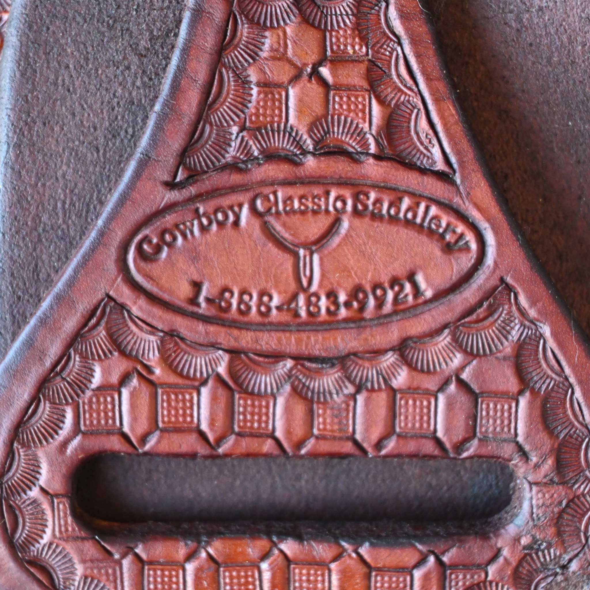 14" USED COWBOY CLASSIC BARREL SADDLE - Image 5