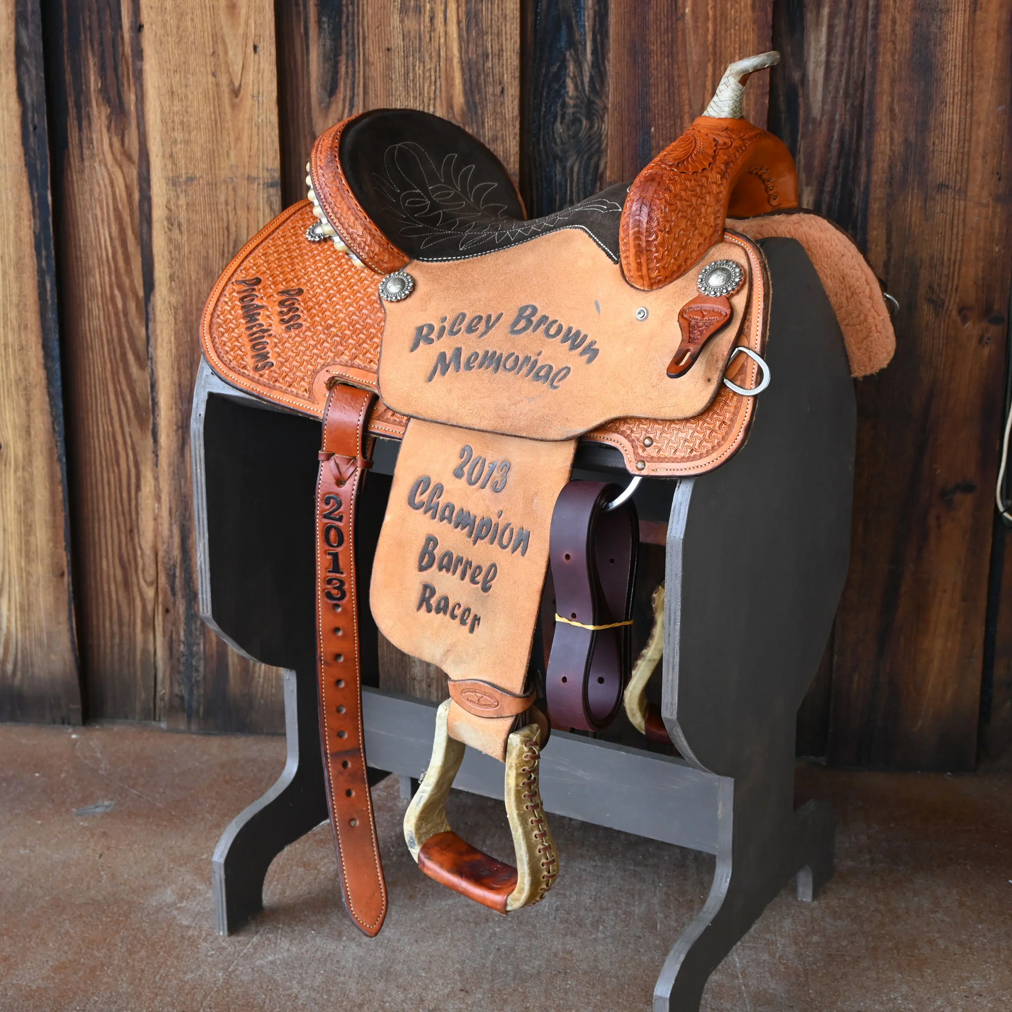 14" USED COWBOY CLASSIC BARREL SADDLE