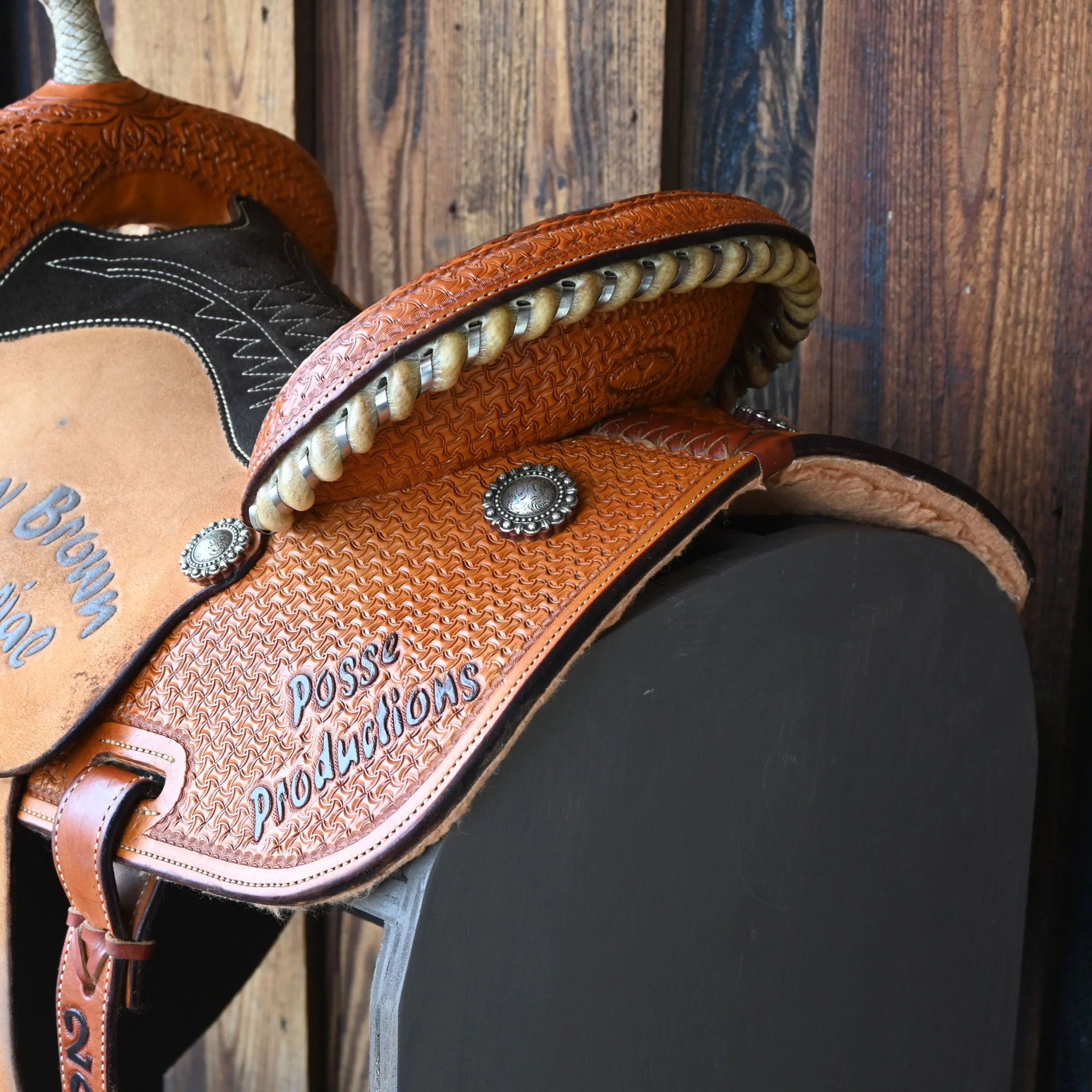 14" USED COWBOY CLASSIC BARREL SADDLE - Image 3
