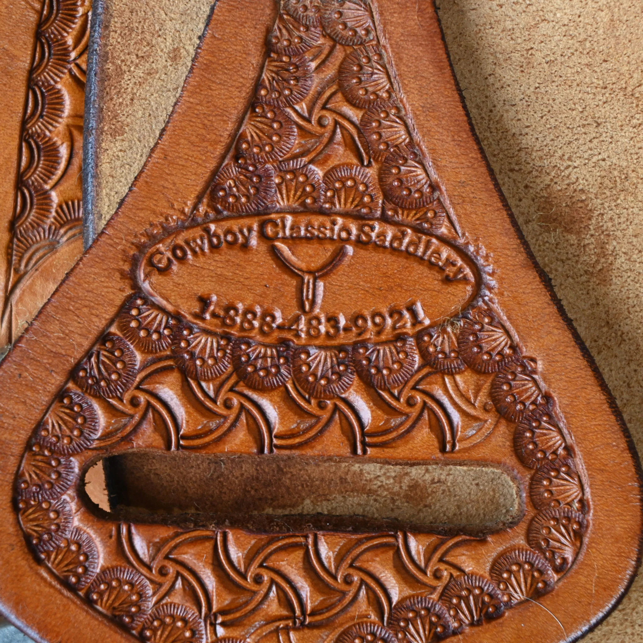 14" USED COWBOY CLASSIC BARREL SADDLE - Image 4