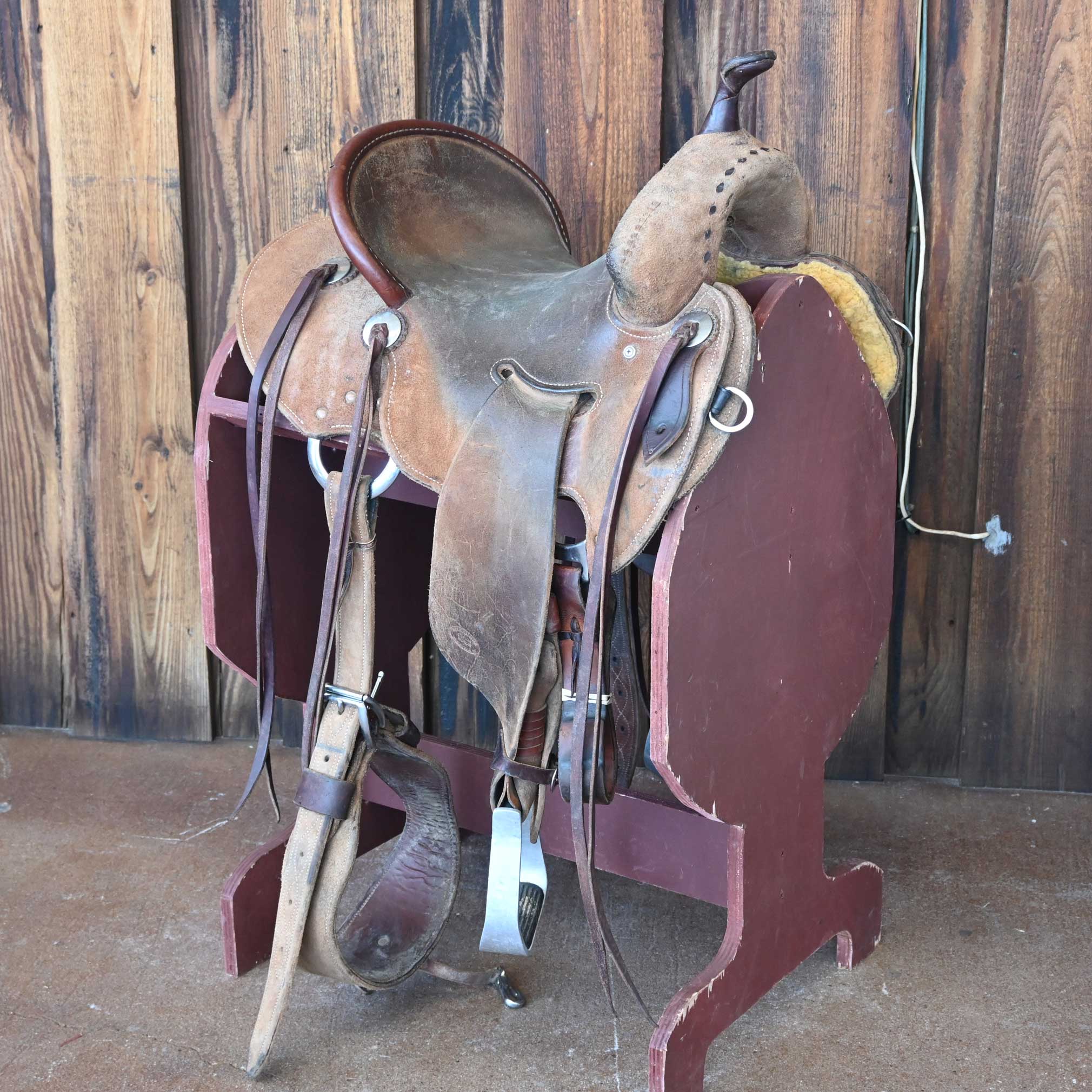 14" USED HERSCHBERGER BARREL SADDLE