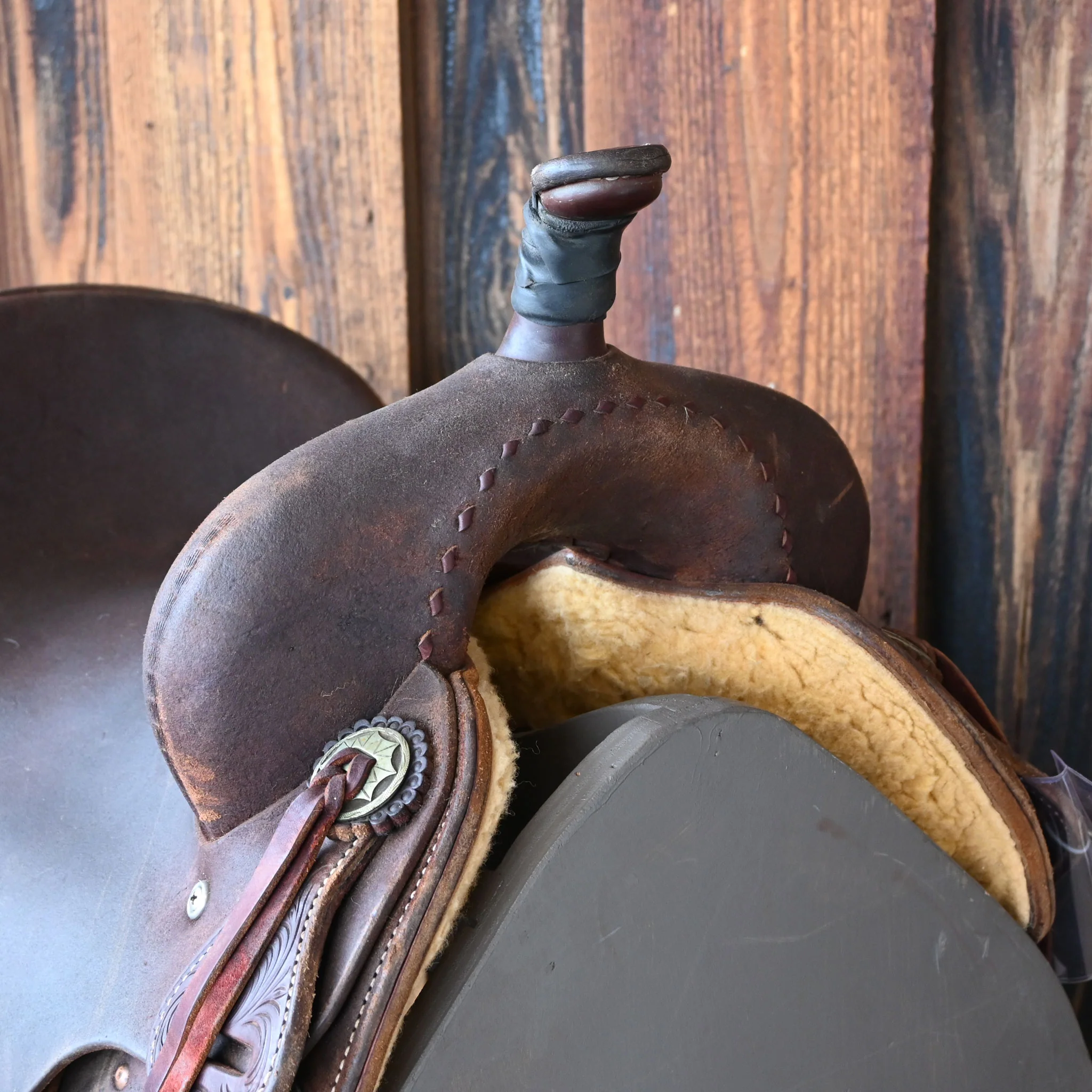 14" USED JEFF SMITH BARREL SADDLE - Image 2