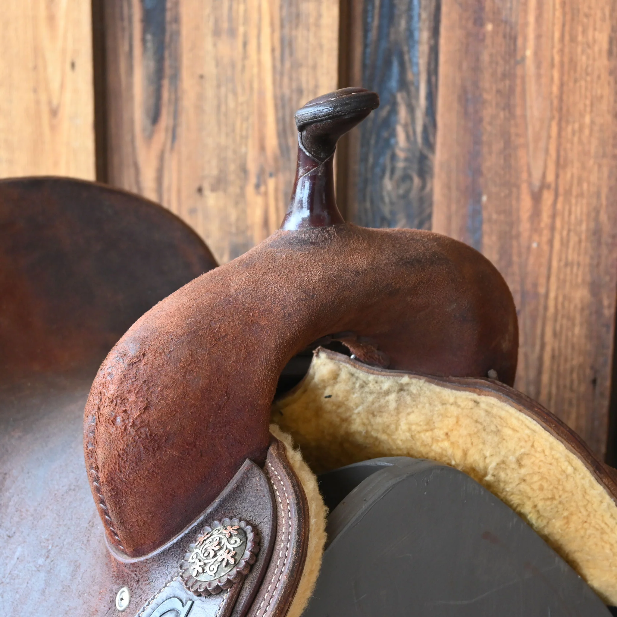 14" USED JEFF SMITH C3 BARREL SADDLE - Image 2