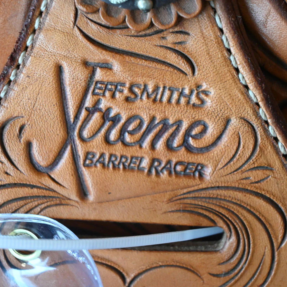 14" USED JEFF SMITH XTREME BARREL SADDLE - Image 4