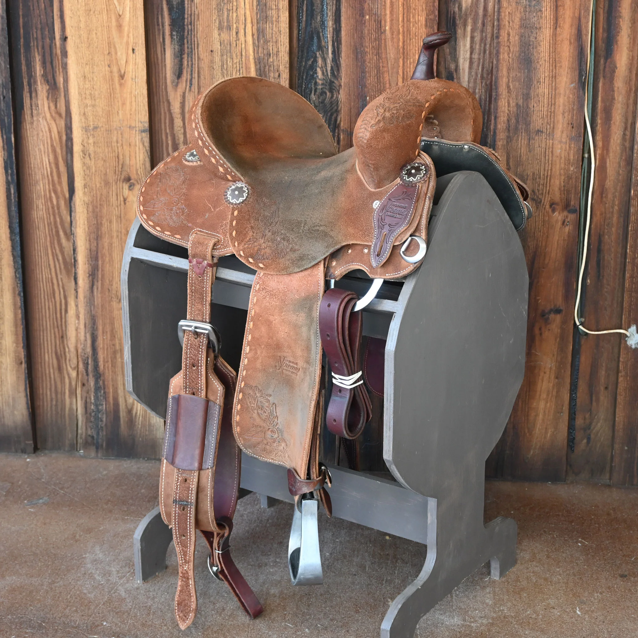 14" USED JEFF SMTIH XTREME BARREL SADDLE