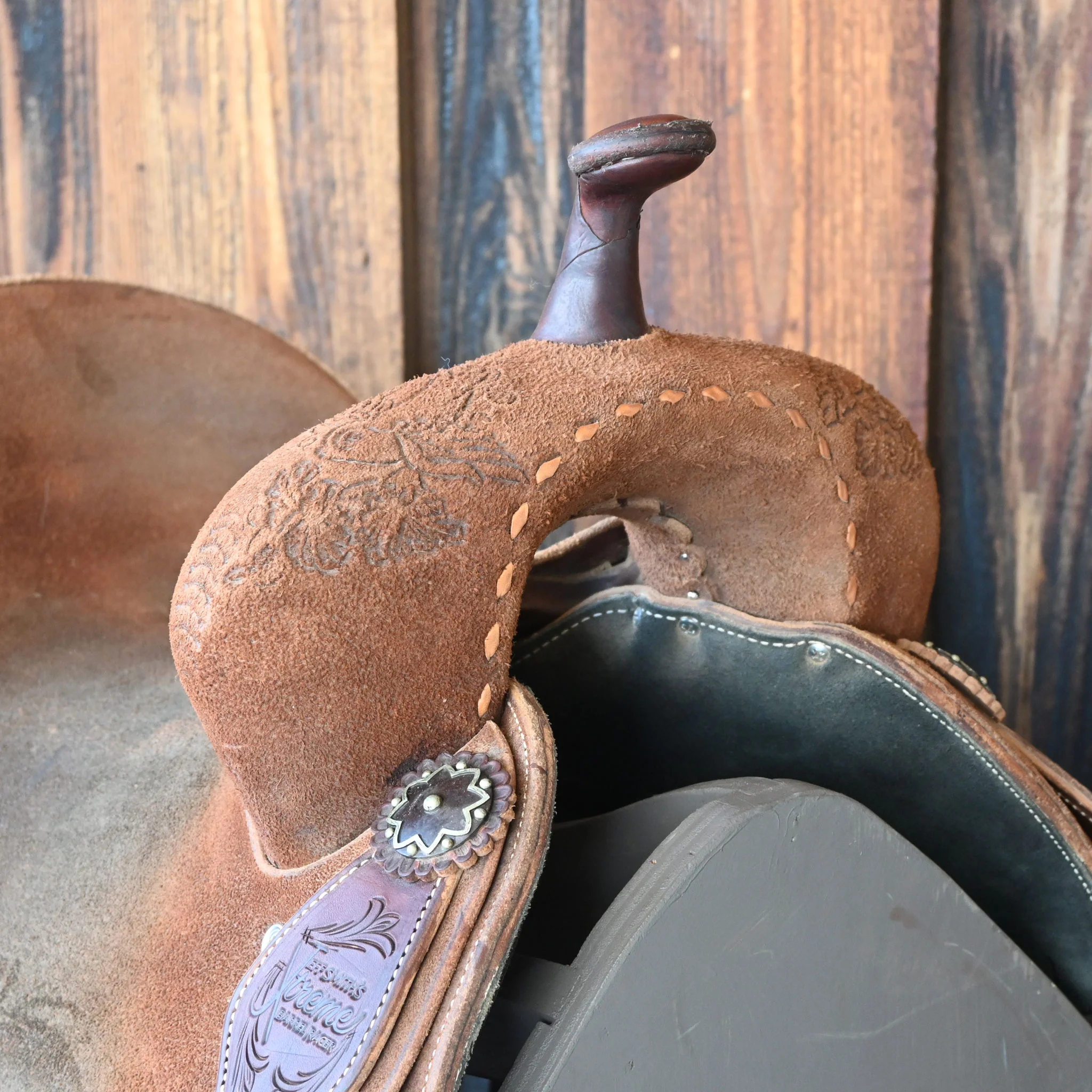14" USED JEFF SMTIH XTREME BARREL SADDLE - Image 2