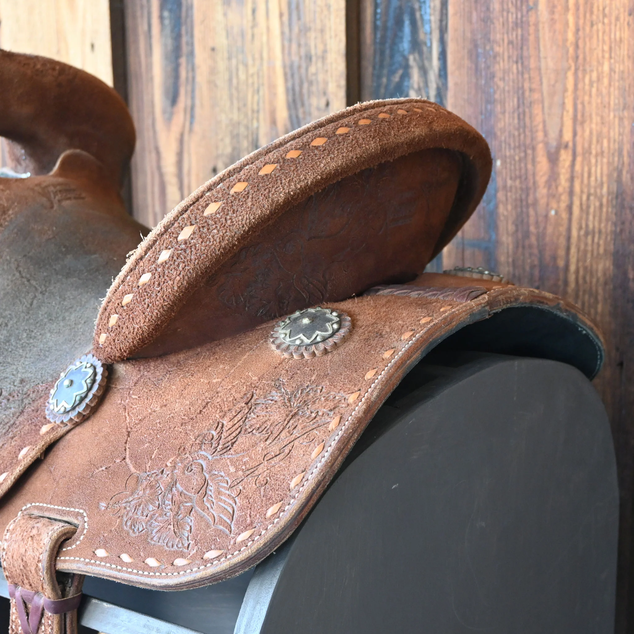 14" USED JEFF SMTIH XTREME BARREL SADDLE - Image 3