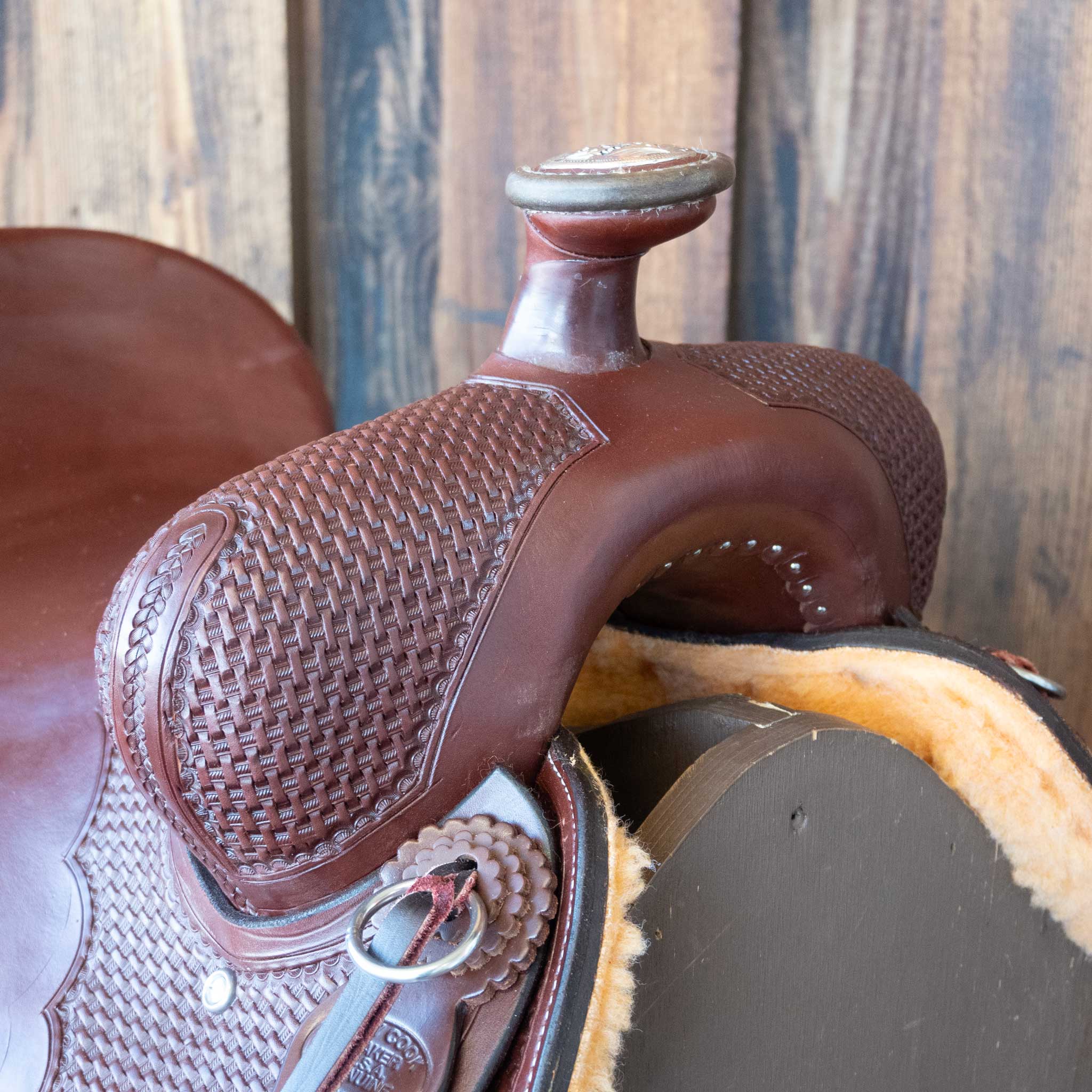 15.5" BILLY COOK RANCH SADDLE - Image 2