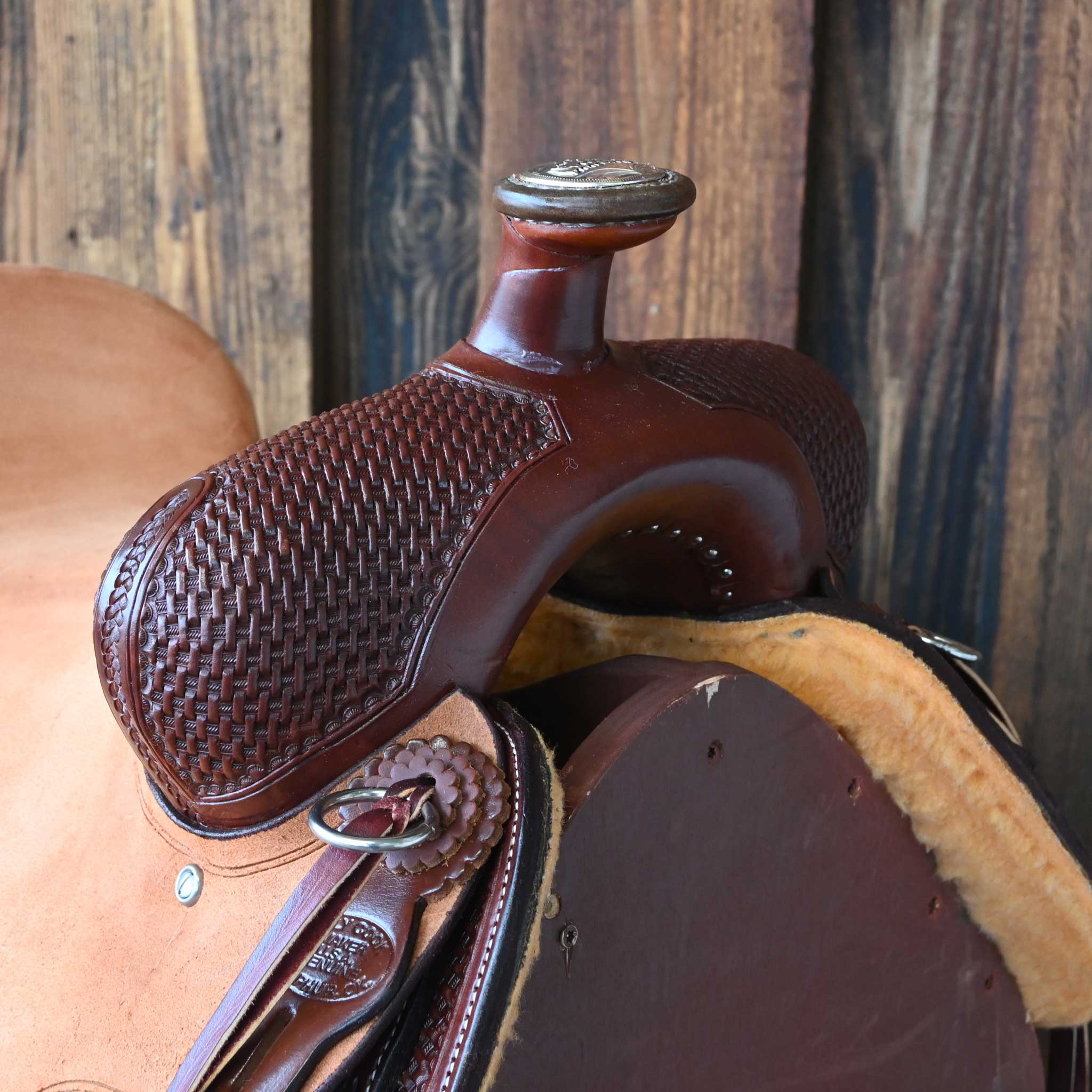 15.5" BILLY COOK RANCH SADDLE - Image 2