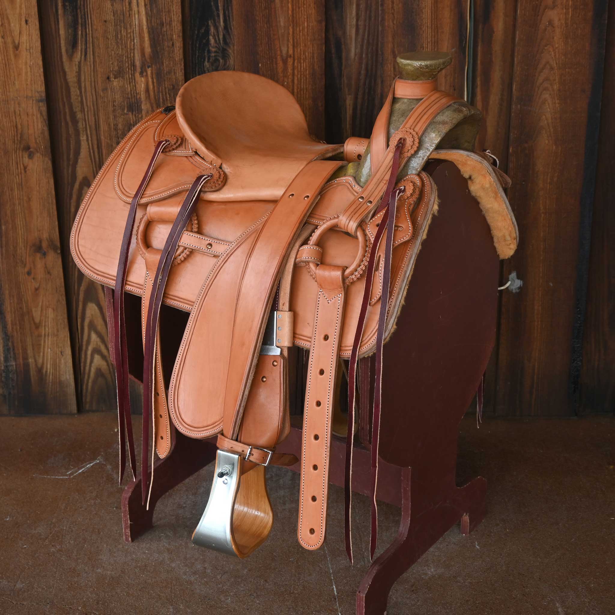 15.5" TESKEY'S VAQUERO RANCH SADDLE