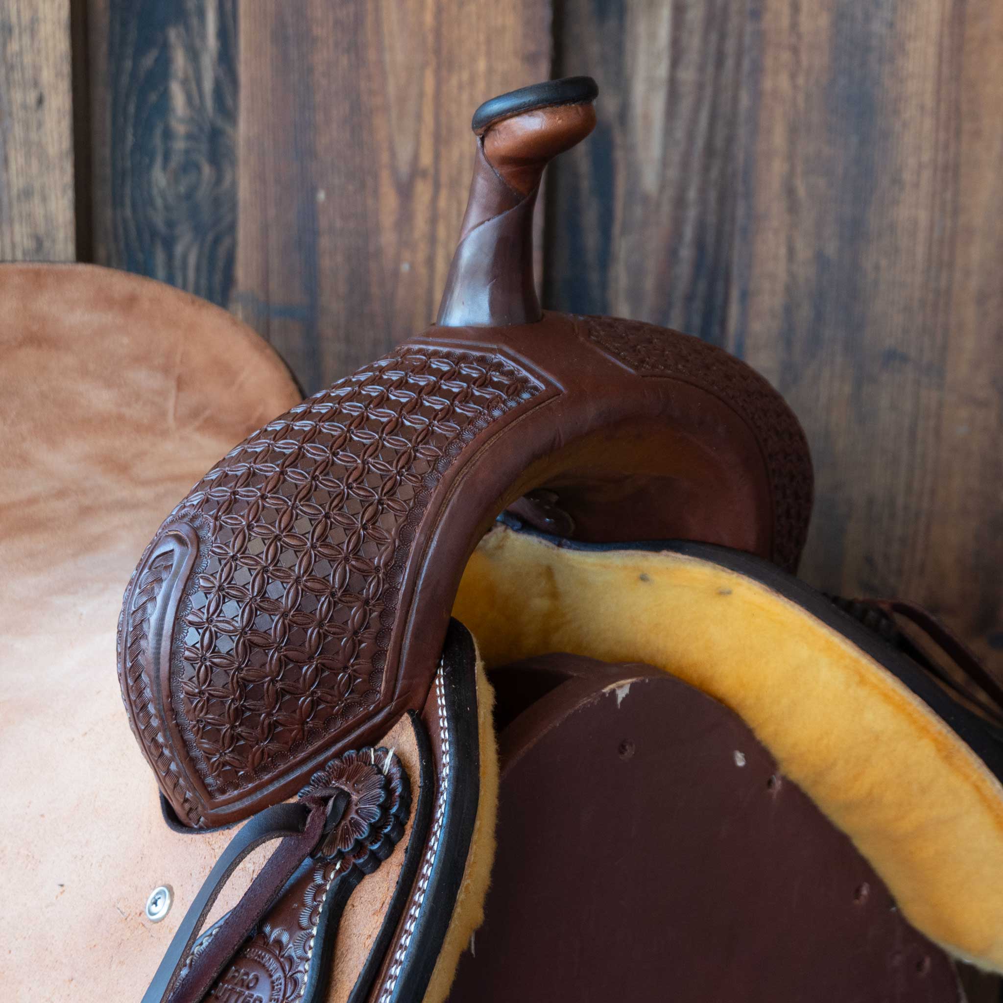 15.5" TESKEY'S PRO CUTTING SADDLE - Image 2