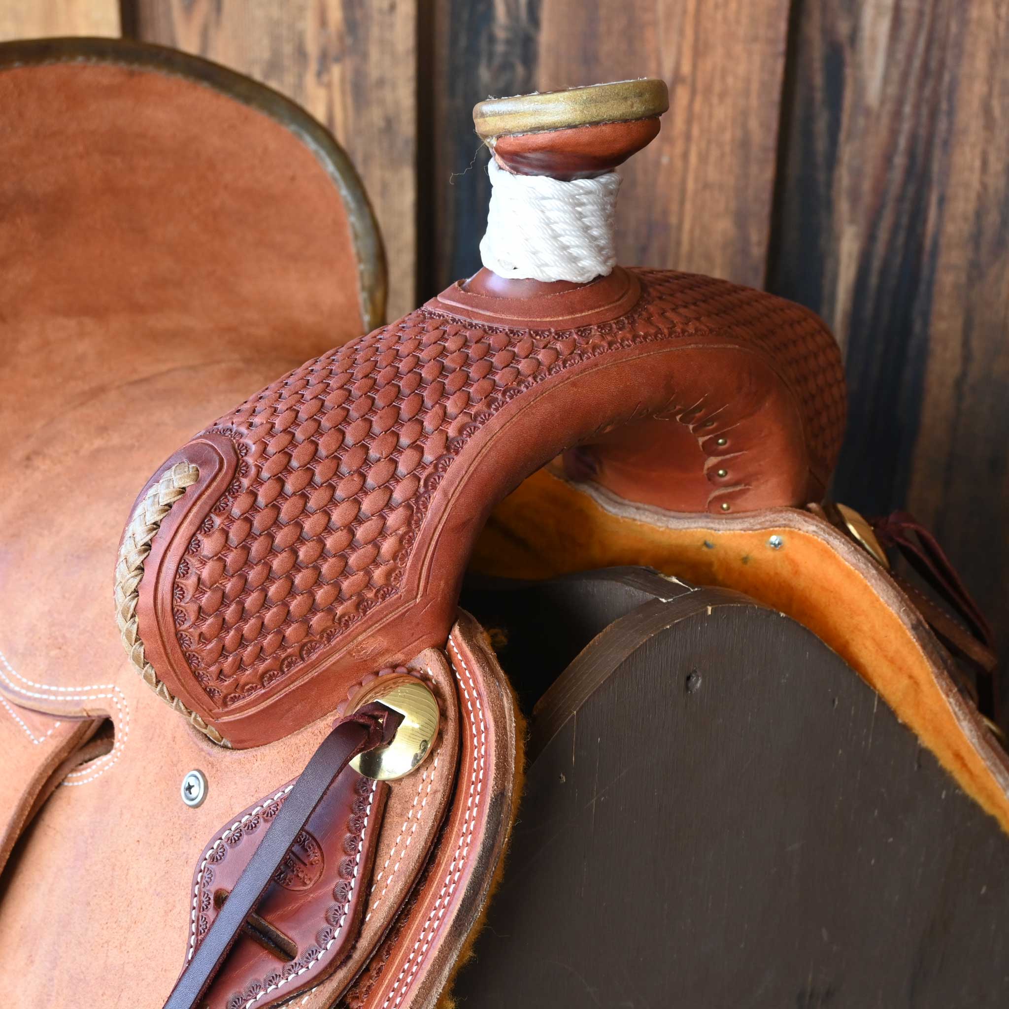 15.5" TESKEY'S RANCH ASSOCAITION SADDLE - Image 2