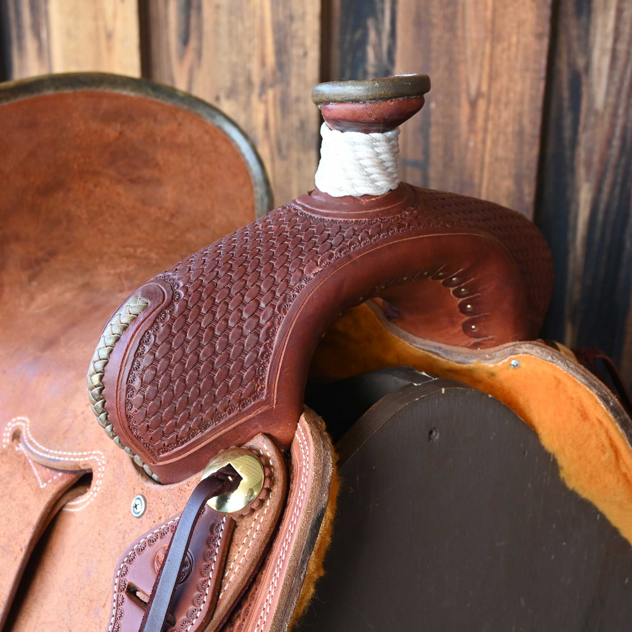 15.5" TESKEY'S RANCH ASSOCIATION SADDLE - Image 2
