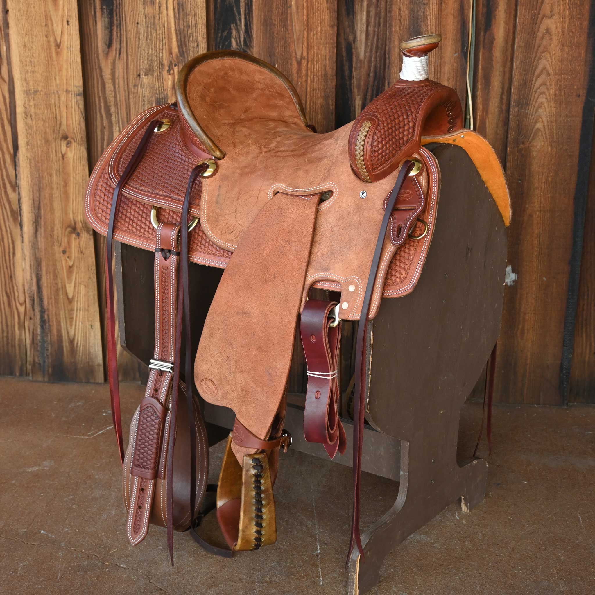 15.5" TESKEY'S RANCH ASSOCIATION SADDLE