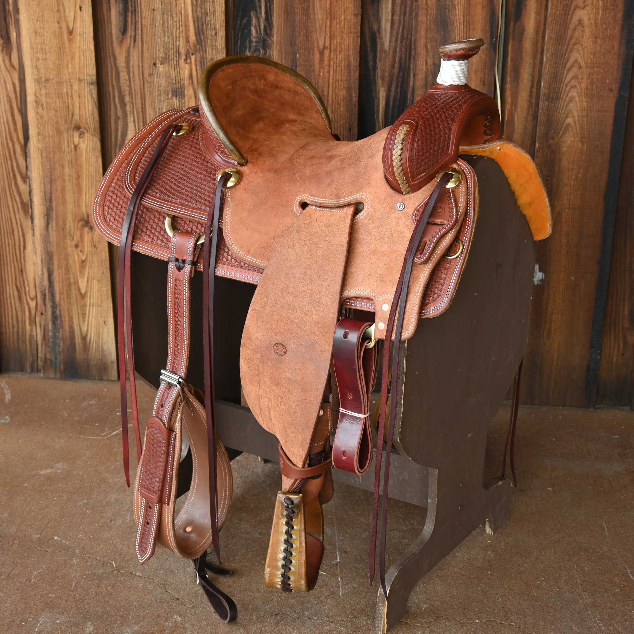 15.5" TESKEY'S RANCH ASSOCIATION SADDLE