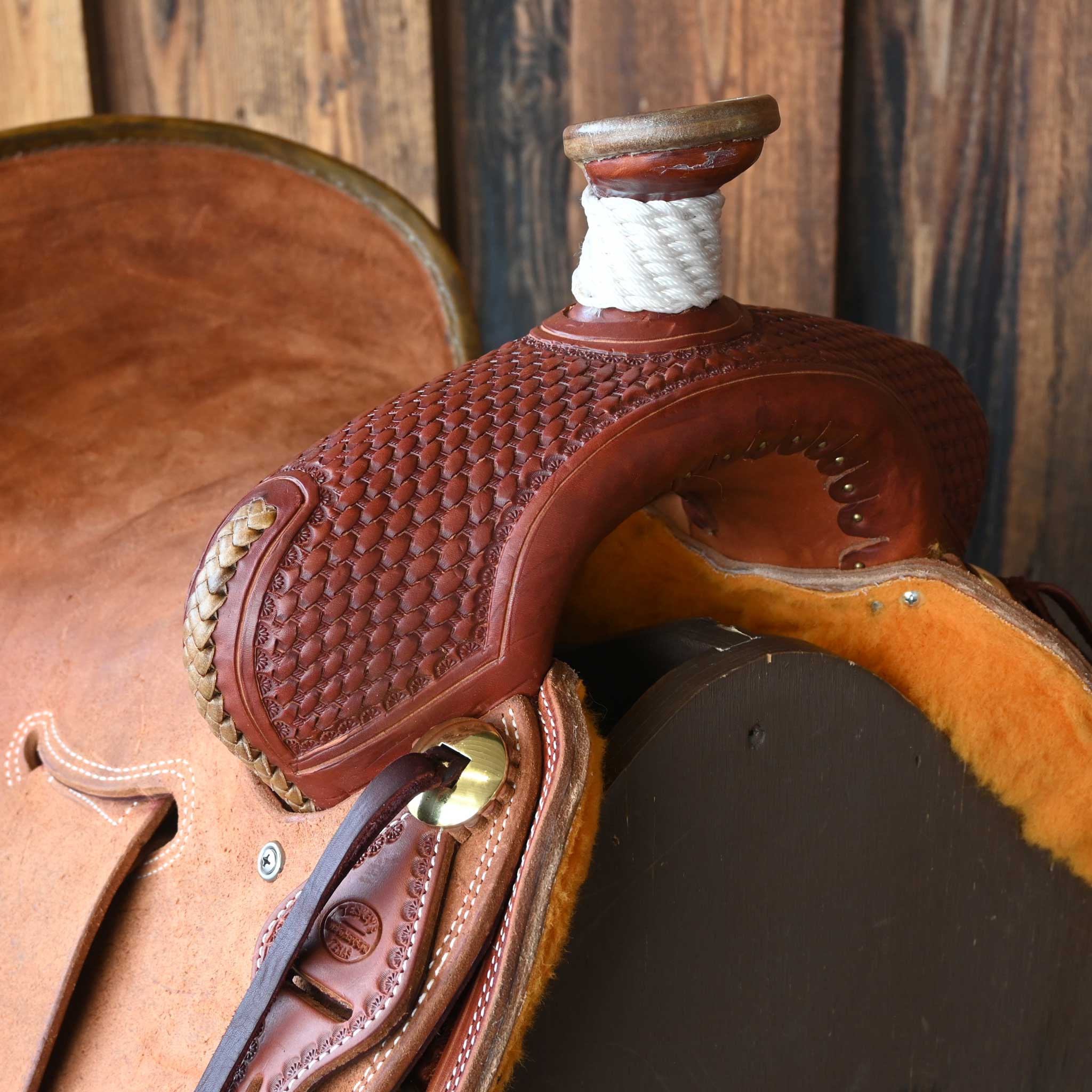 15.5" TESKEY'S RANCH ASSOCIATION SADDLE - Image 2