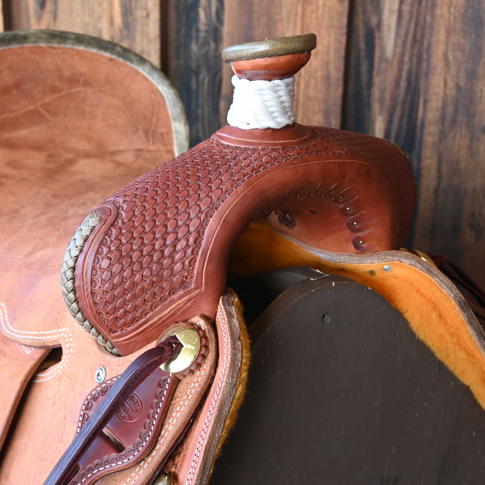 15.5" TESKEY'S RANCH ASSOCITATION SADDLE - Image 2