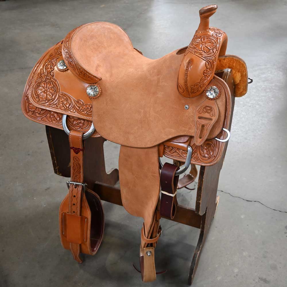 15.5" TESKEY'S RANCH CUTTER SADDLE