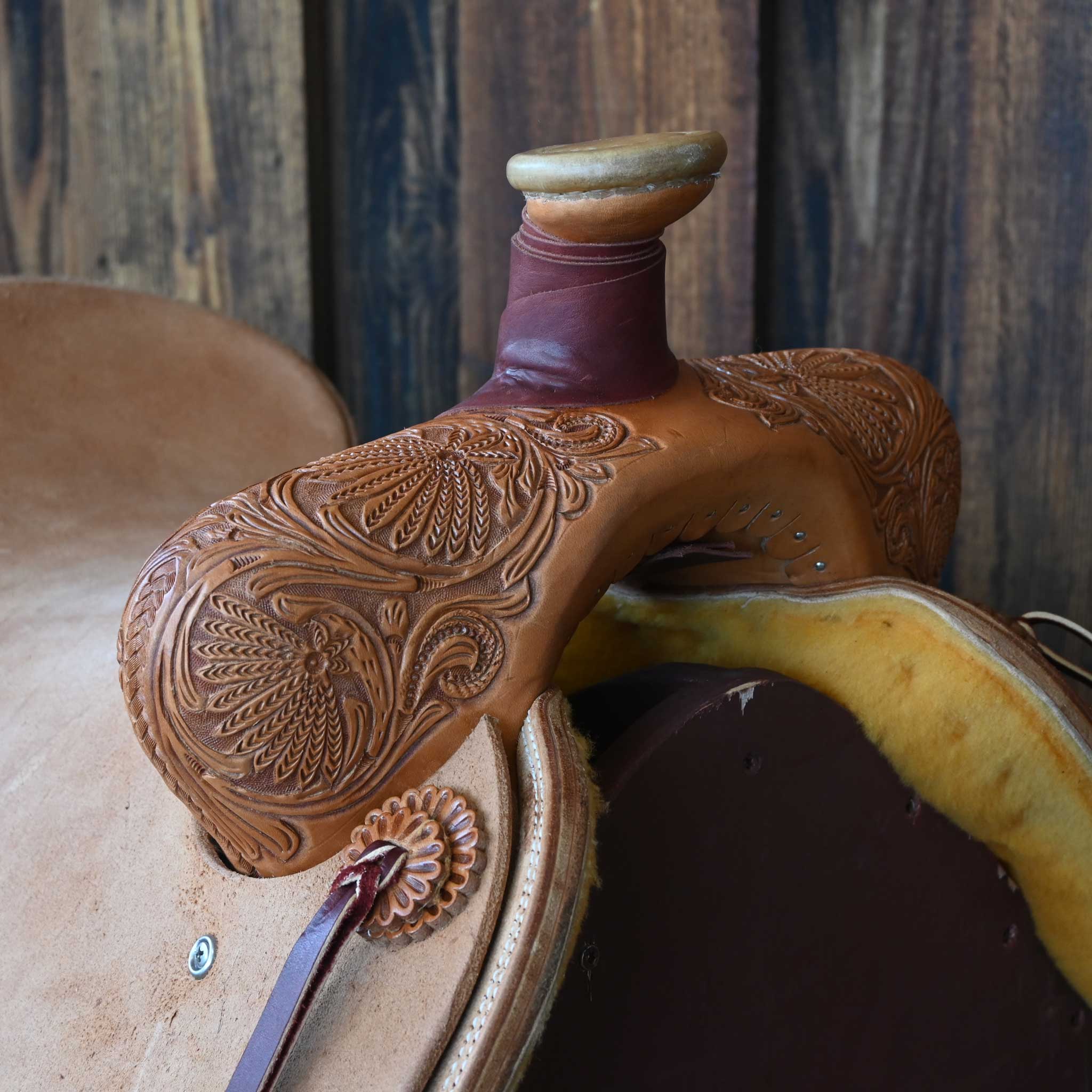 15.5" TESKEY'S RANCH SADDLE - Image 2