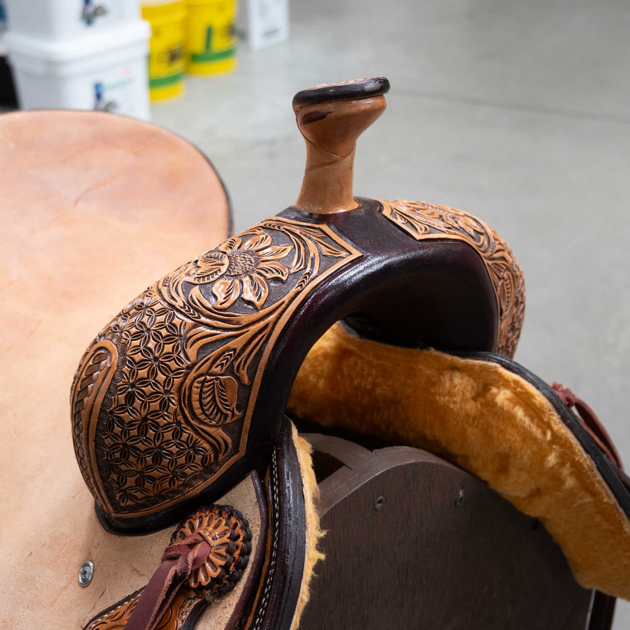 15.5" TESKEY'S RANCH VERSATILITY SADDLE - Image 2