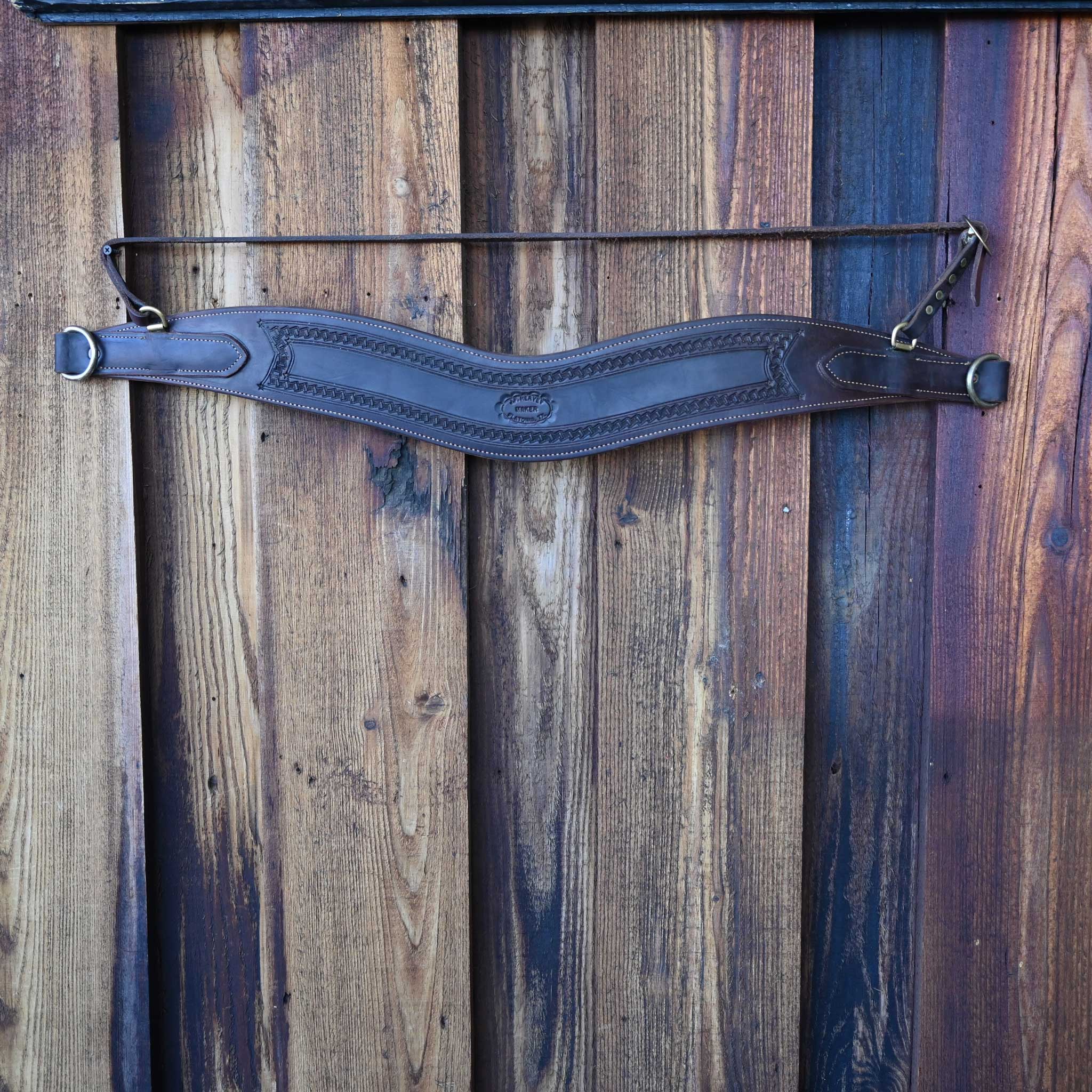 15.5" USED J.P HERVEY RANCH SADDLE - Image 5