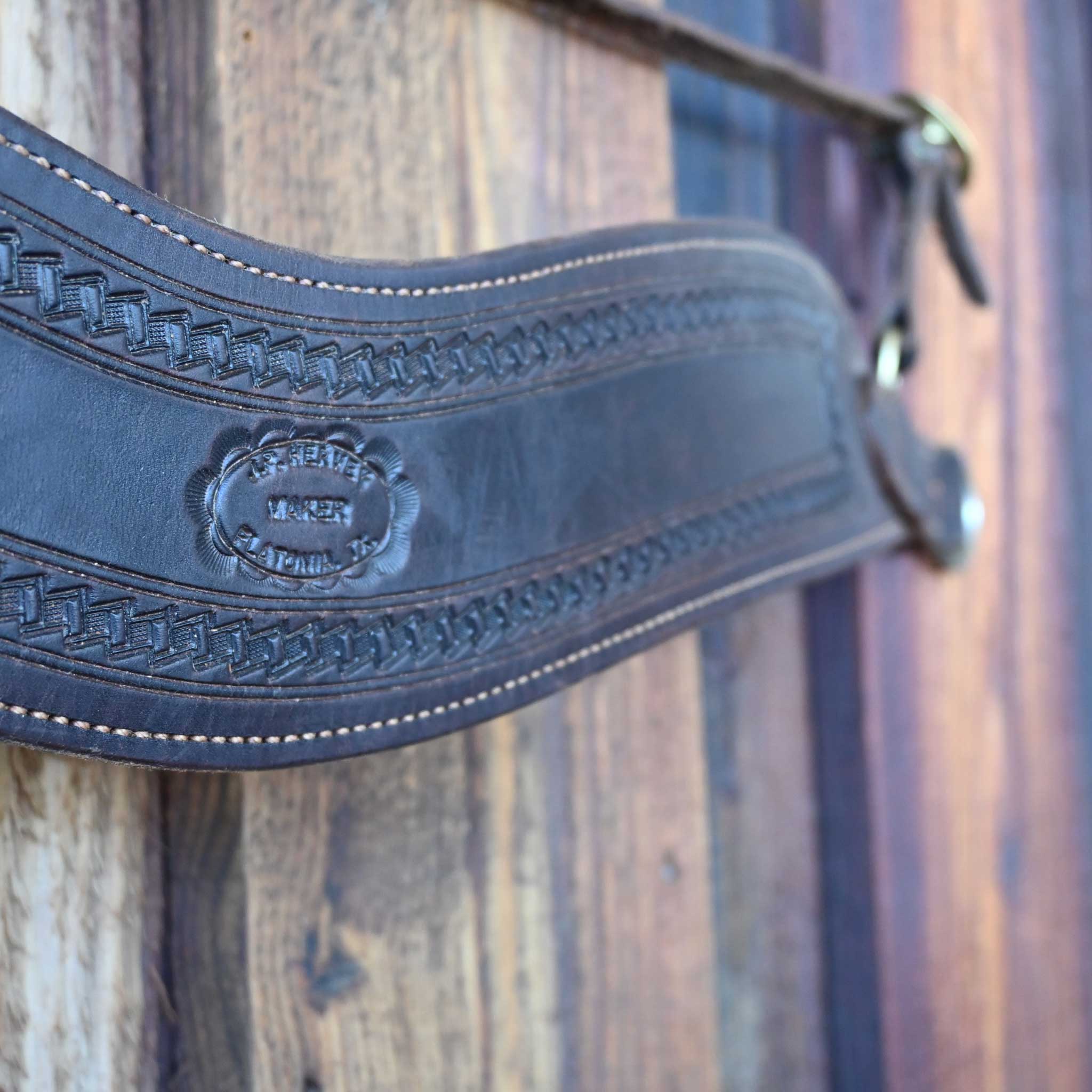 15.5" USED J.P HERVEY RANCH SADDLE - Image 6