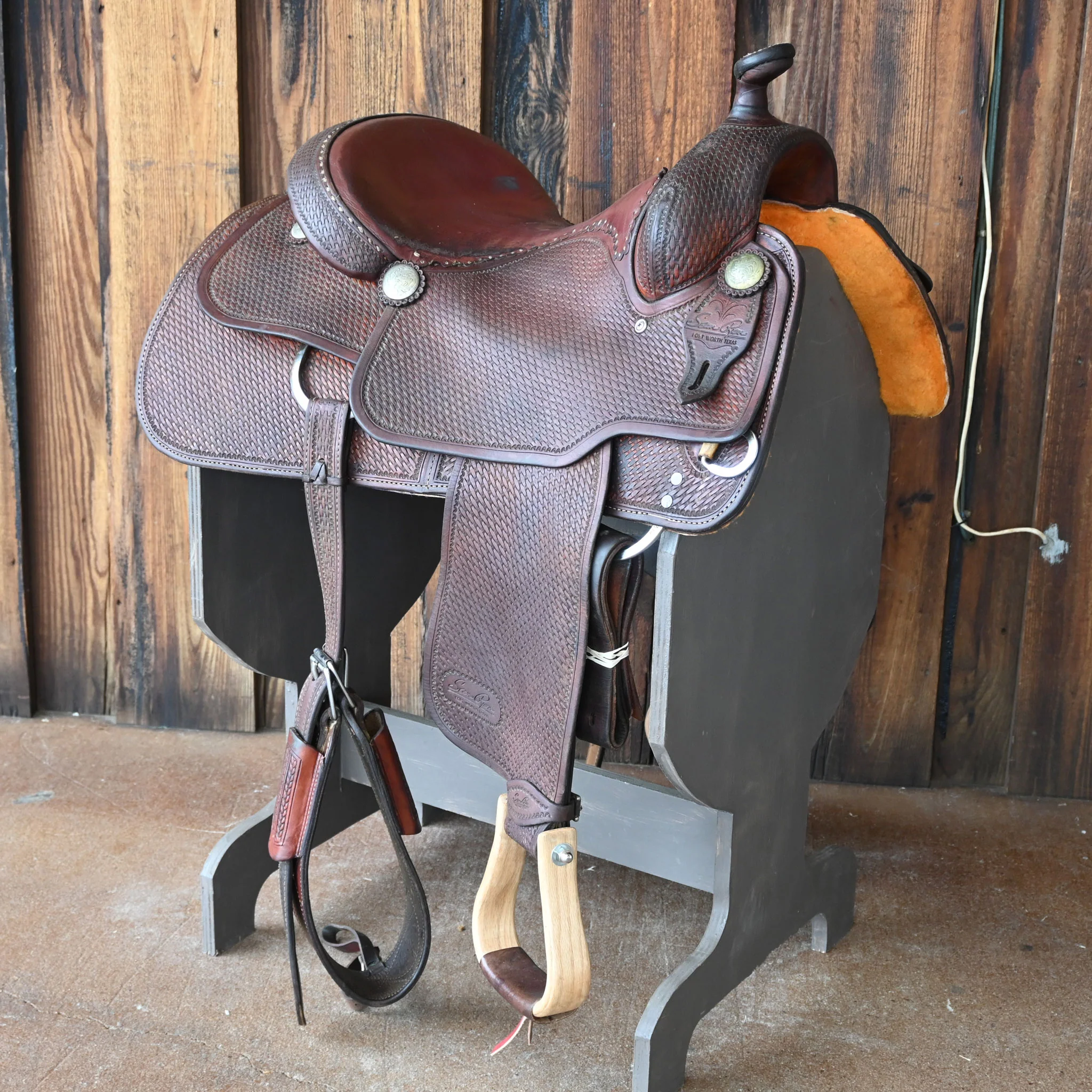 15.5" USED SEAN RYON REINING SADDLE