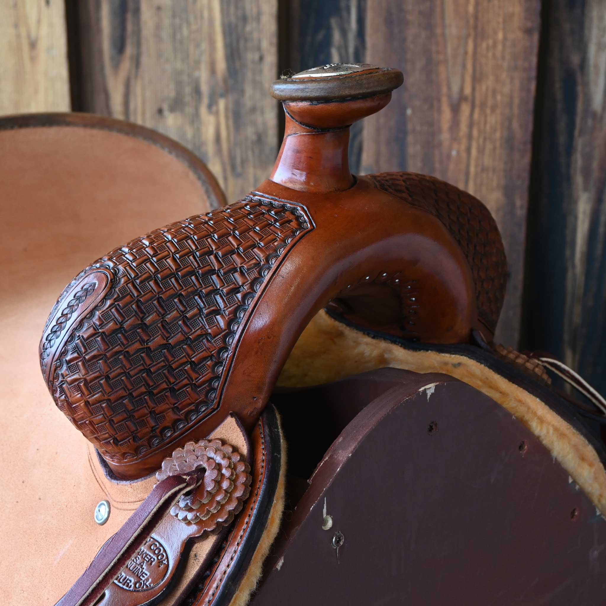 15" BILLY COOK RANCH SADDLE - Image 2
