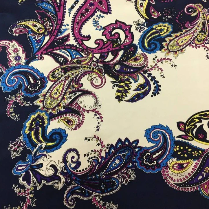 Charmeuse Silk Wild Rag - #15 Frenzy