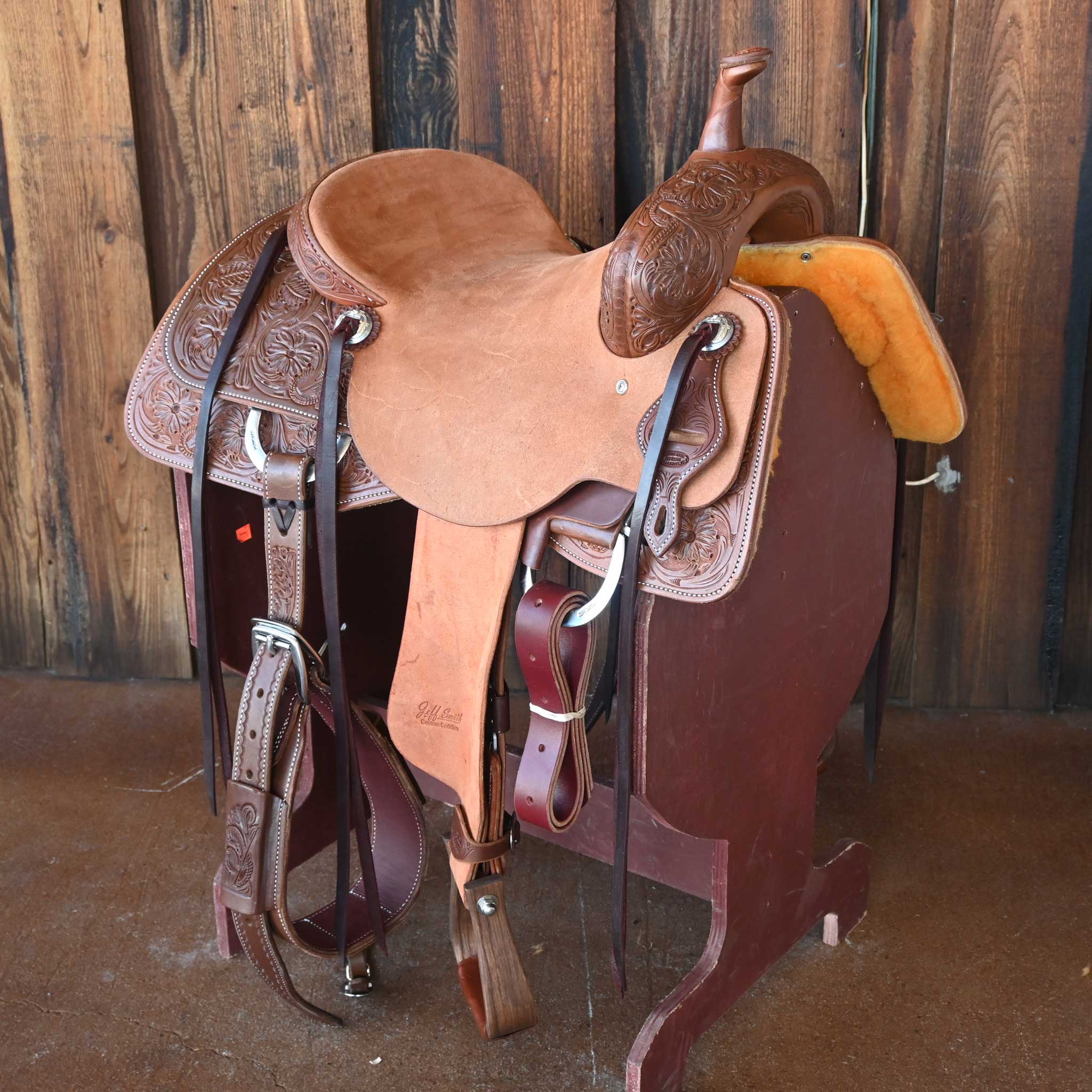 15" JEFF SMITH BUSTER WELCH CUTTING SADDLE