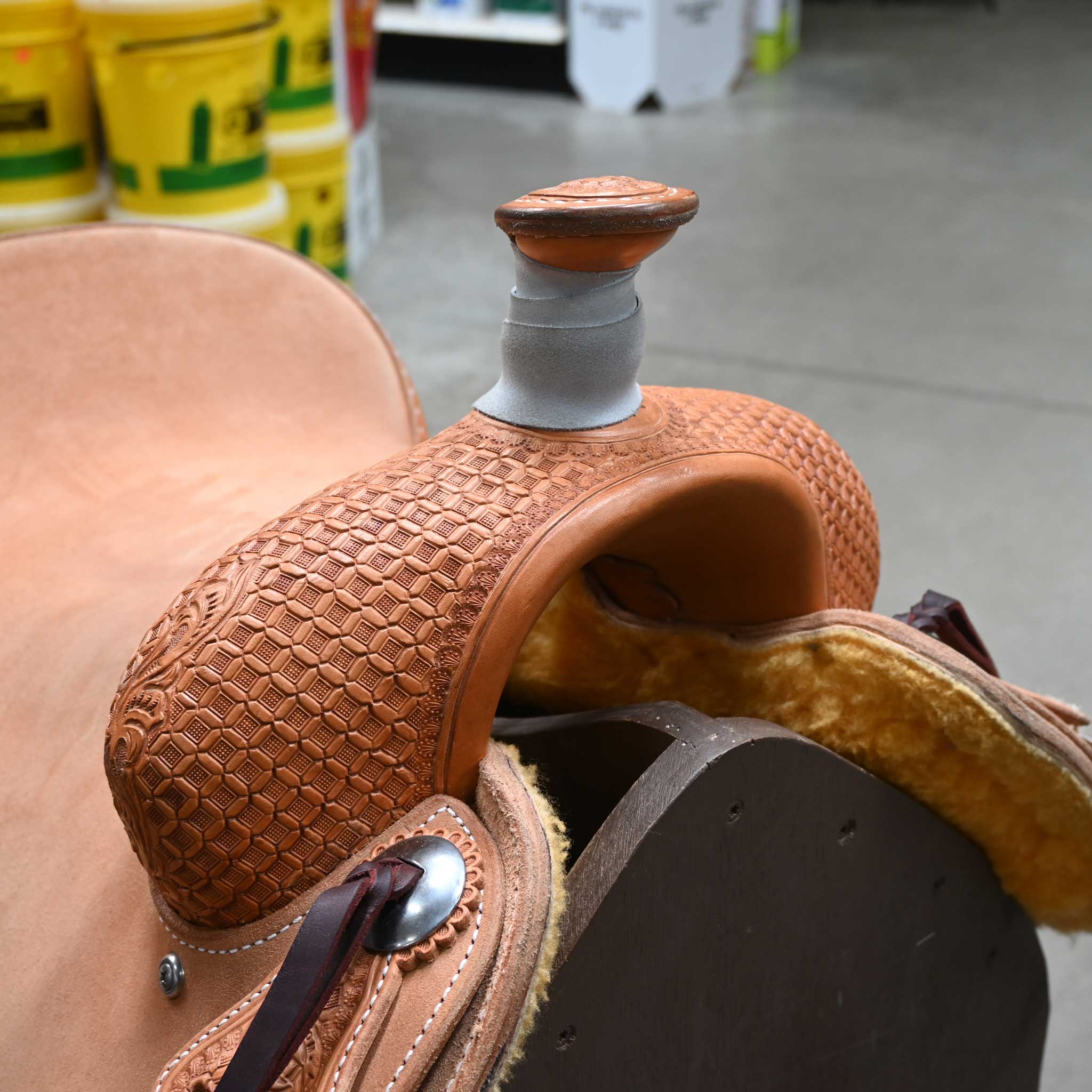 15" MARTIN COWBOY SADDLE - Image 2