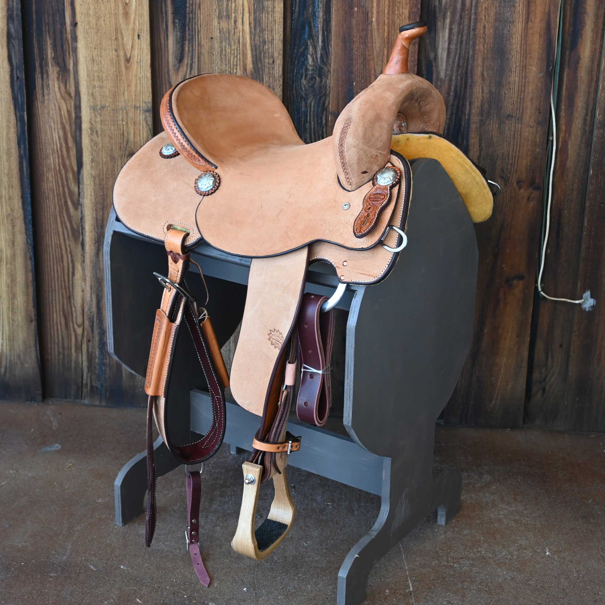 15" TESKEY'S BARREL SADDLE