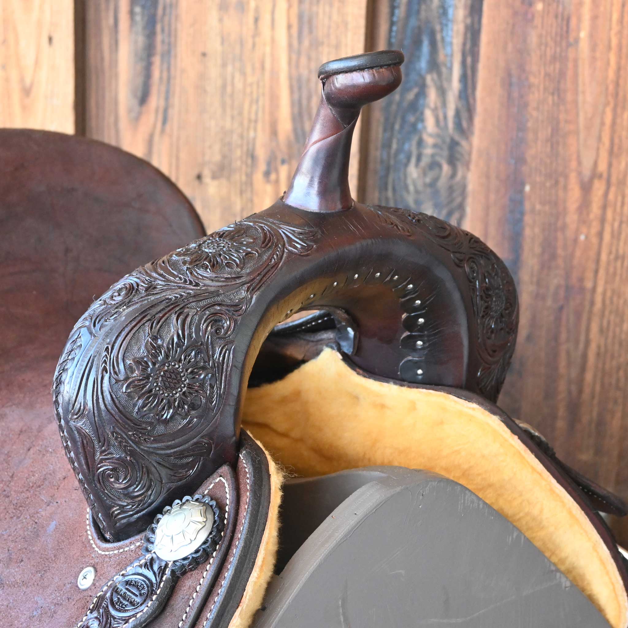 15" TESKEY'S BARREL SADDLE - Image 2