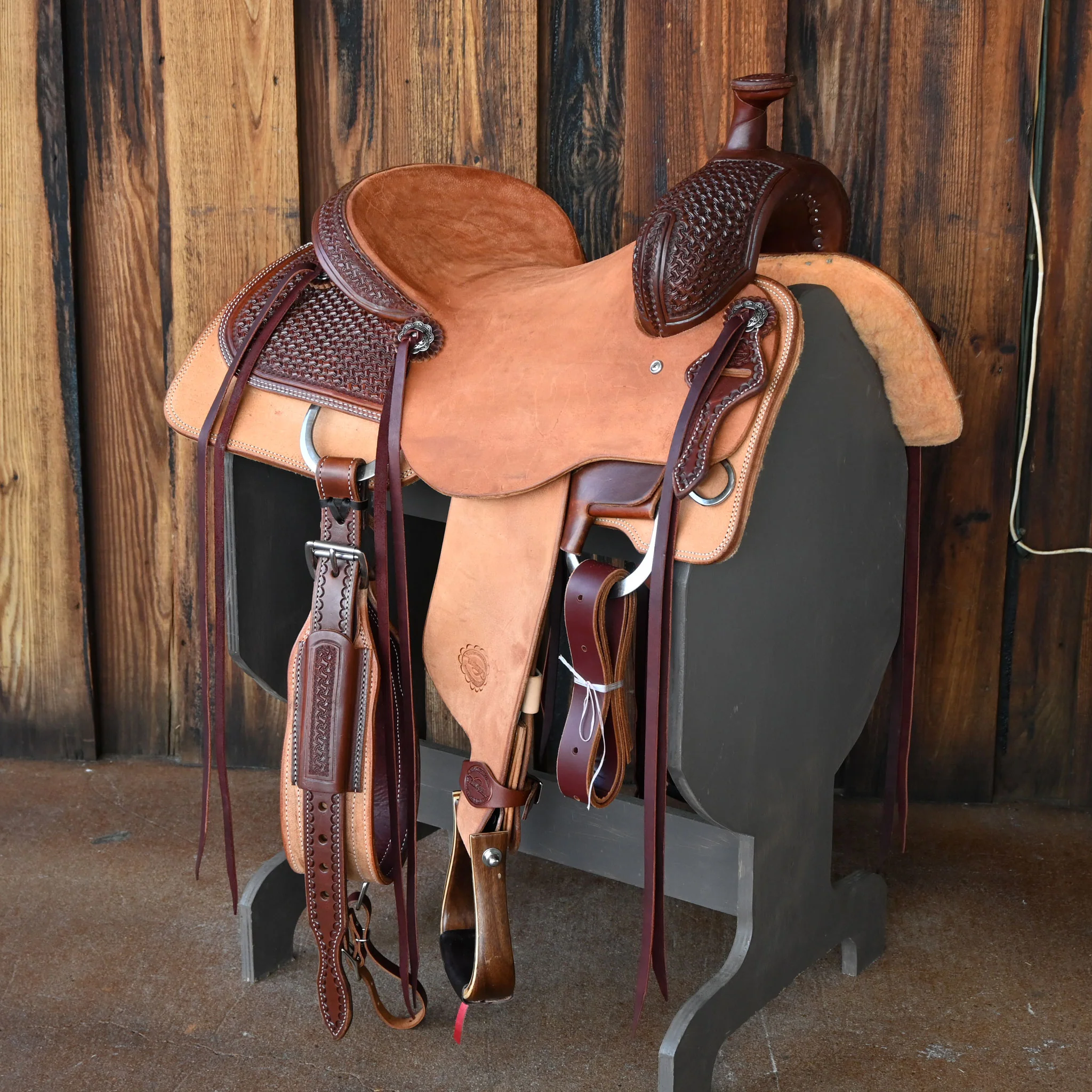 15" TESKEY'S RANCH CUTTER SADDLE