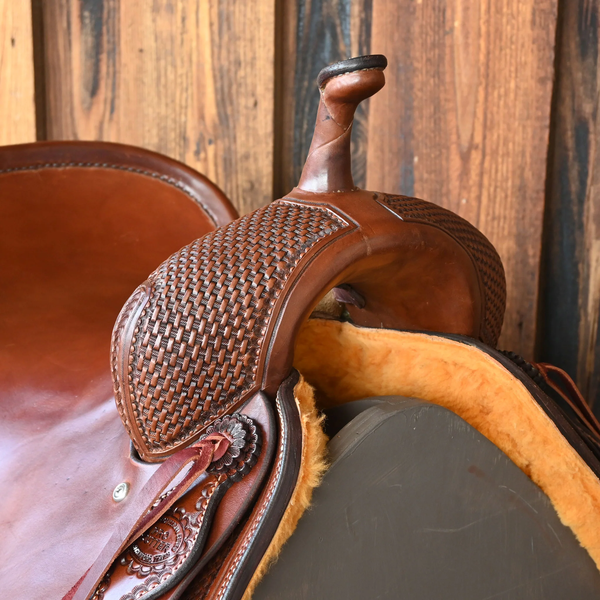 15" TESKEY'S PRO CUTTING SADDLE - Image 2