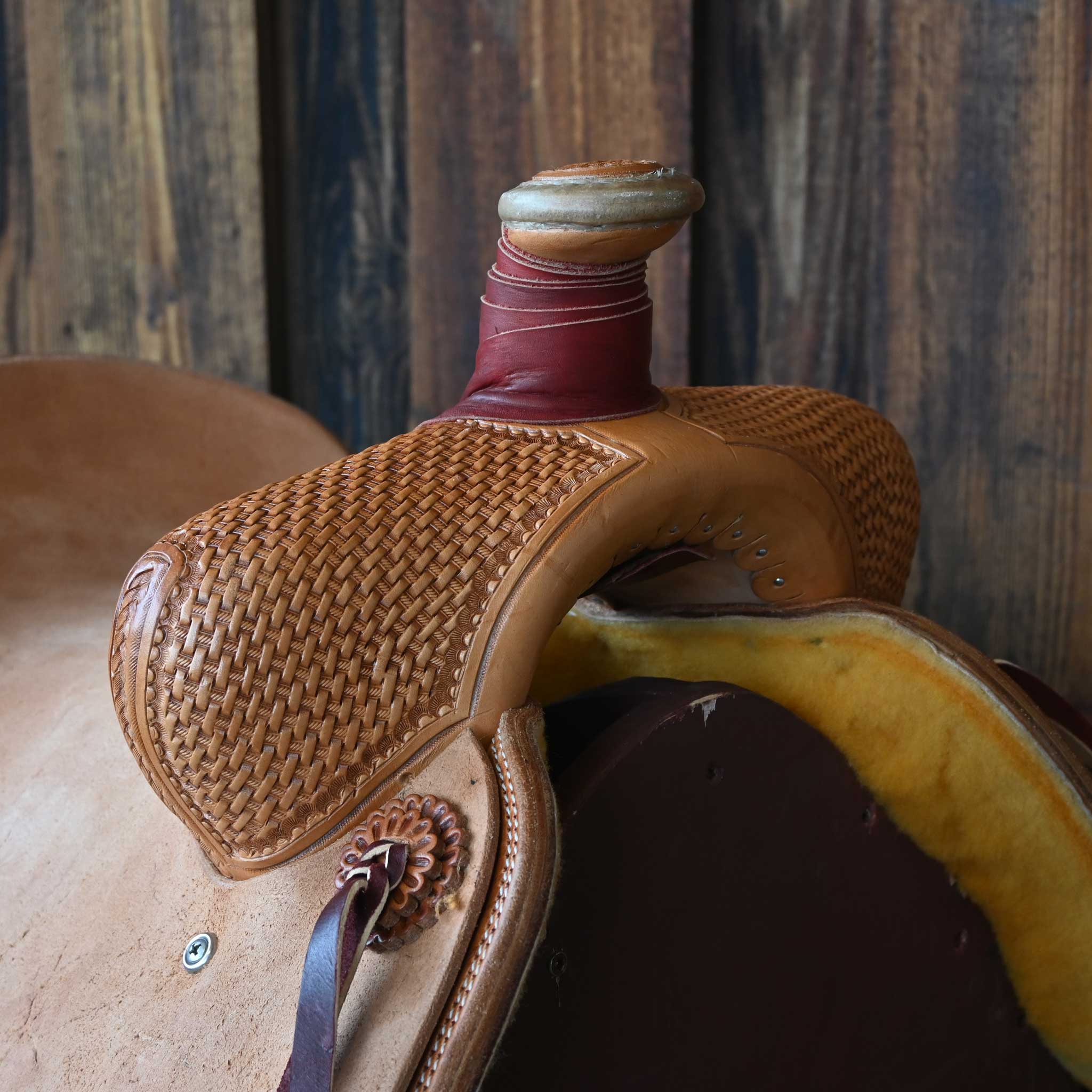 15" TESKEY'S RANCH SADDLE - Image 2