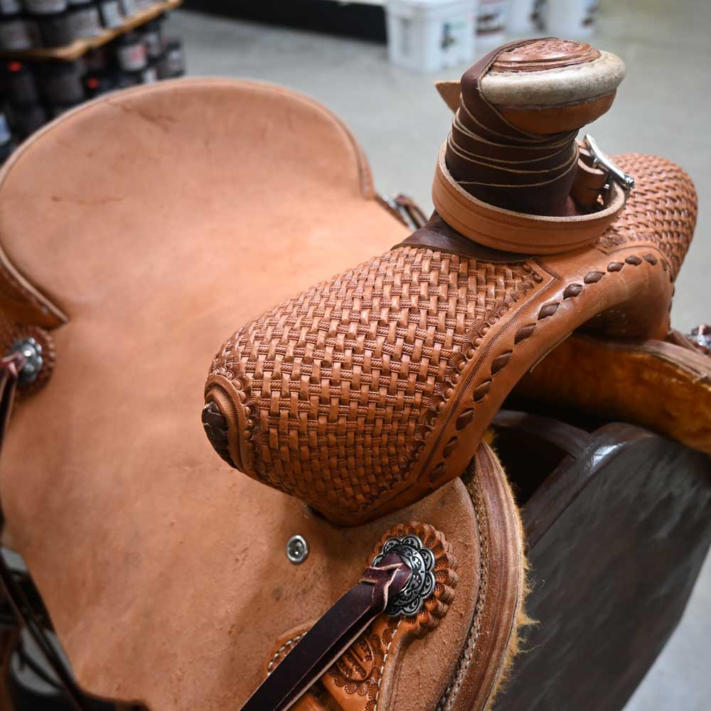 15" TESKEY'S RANCH SADDLE - Image 2