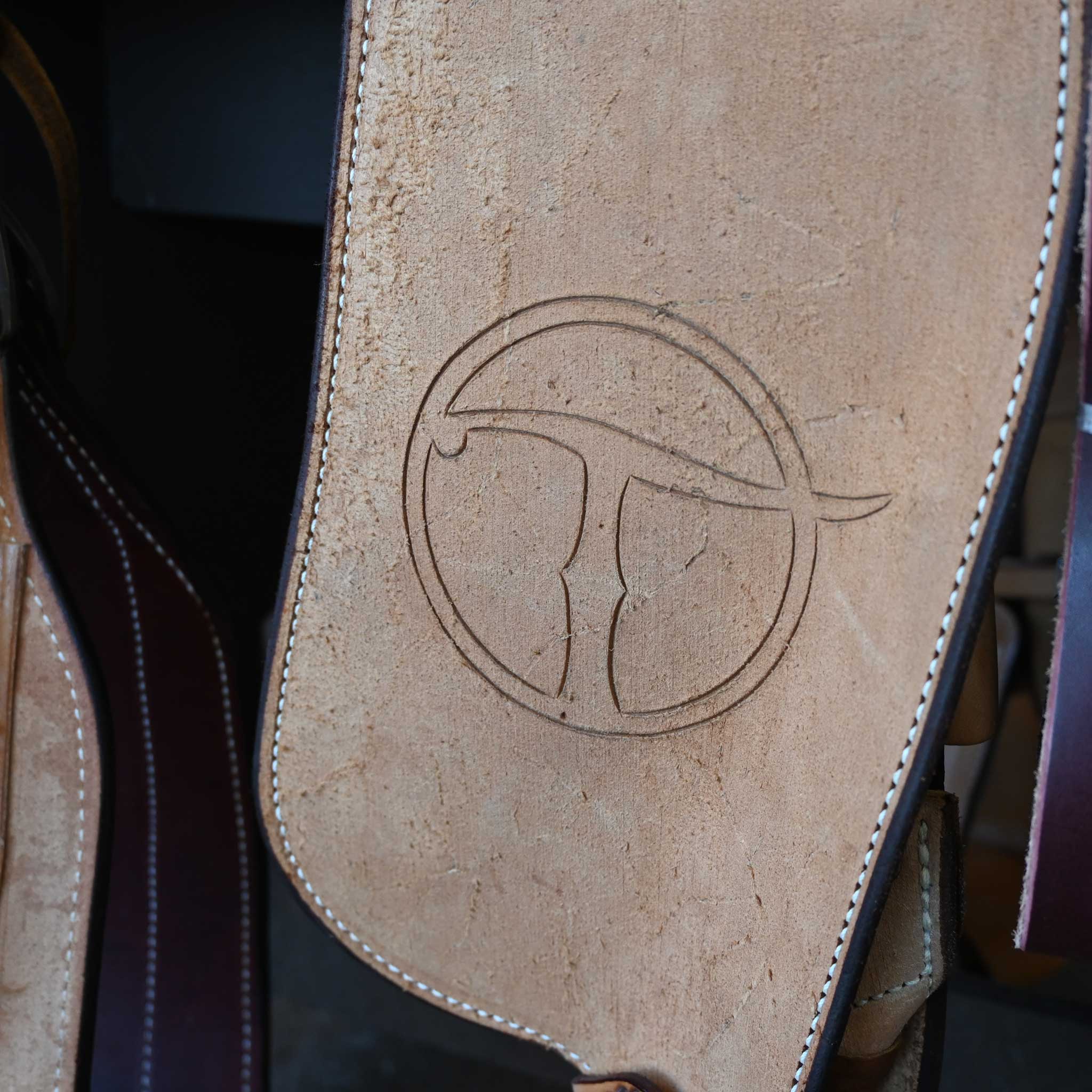 15" TESKEY'S LOPEZ TEAM ROPING SADDLE - Image 3